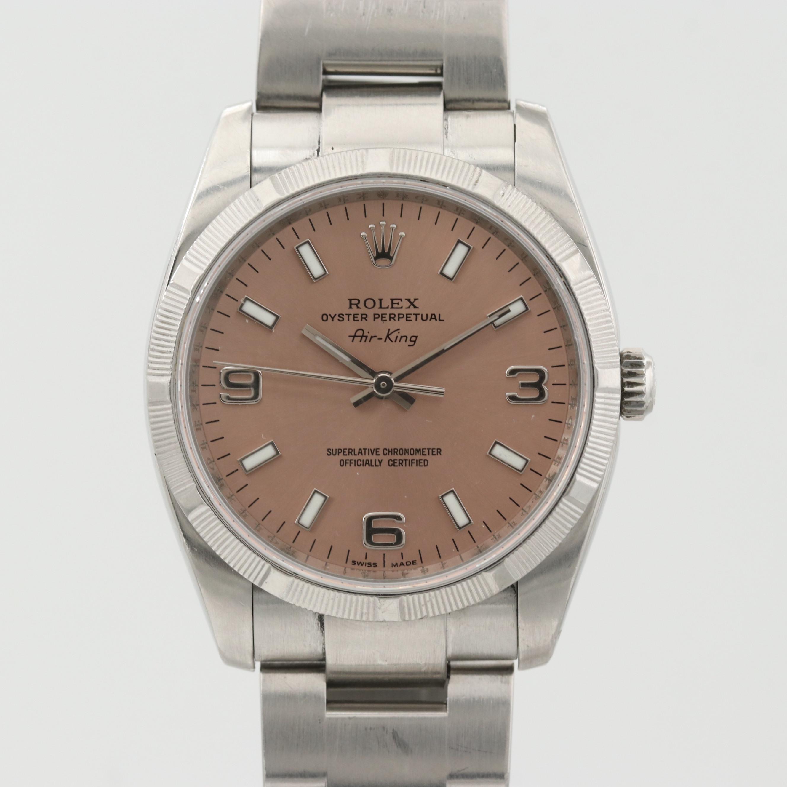 Rolex Air - King Stainless Steel Automatic Watch, 2006