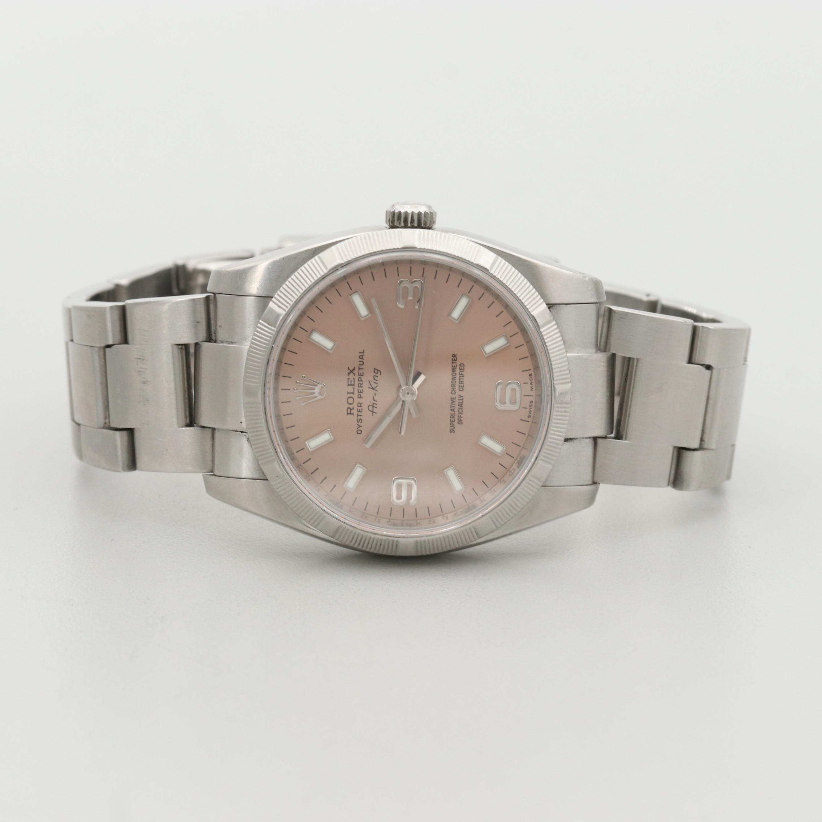 Rolex Air - King Stainless Steel Automatic Watch, 2006