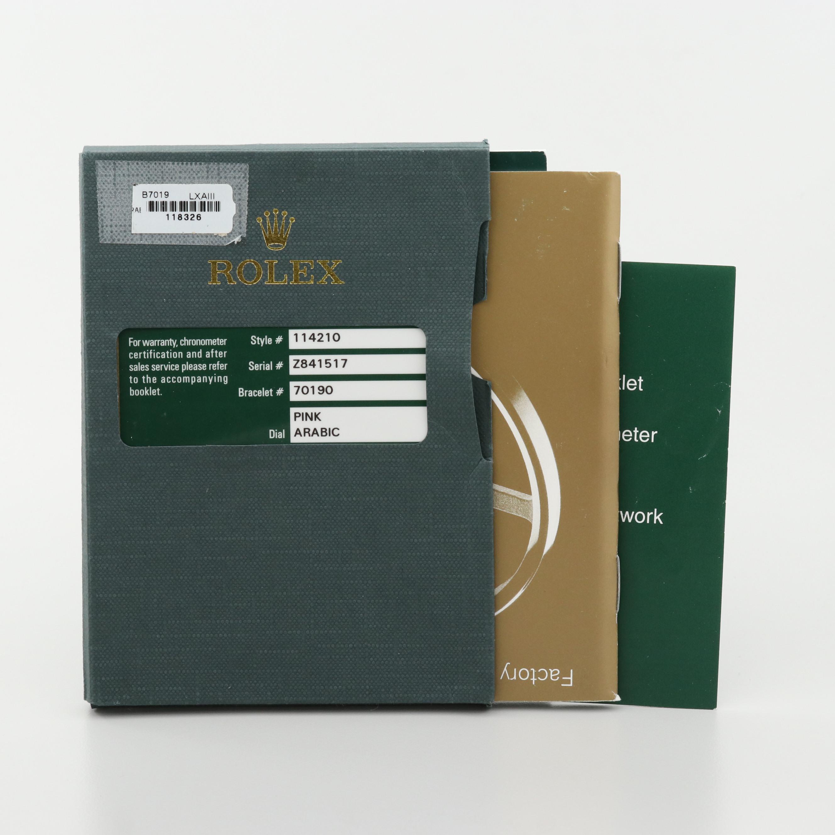 Rolex Air - King Stainless Steel Automatic Watch, 2006