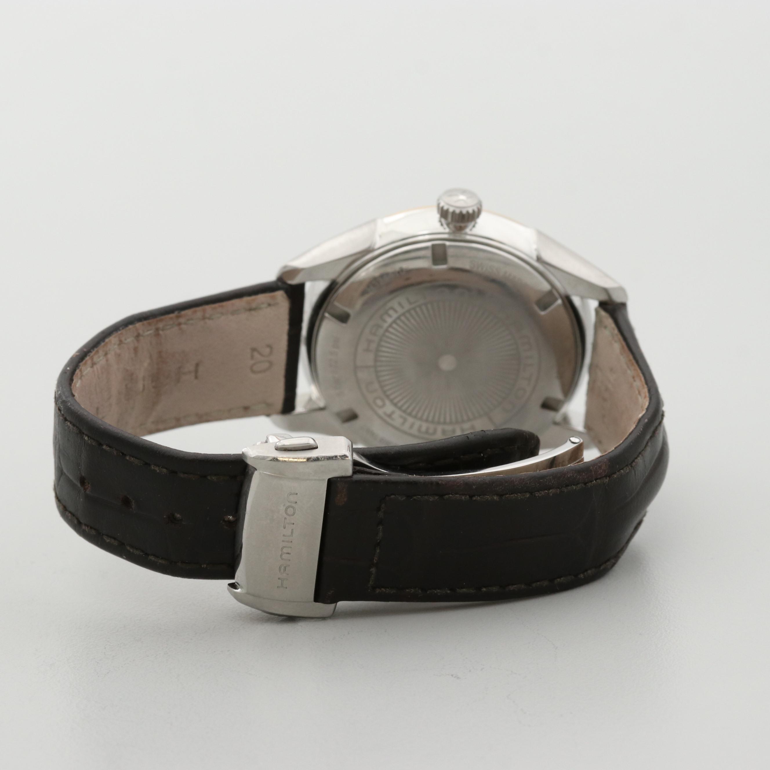 Hamilton Jazzmaster Two Tone Stainless Steel Quartz Watch