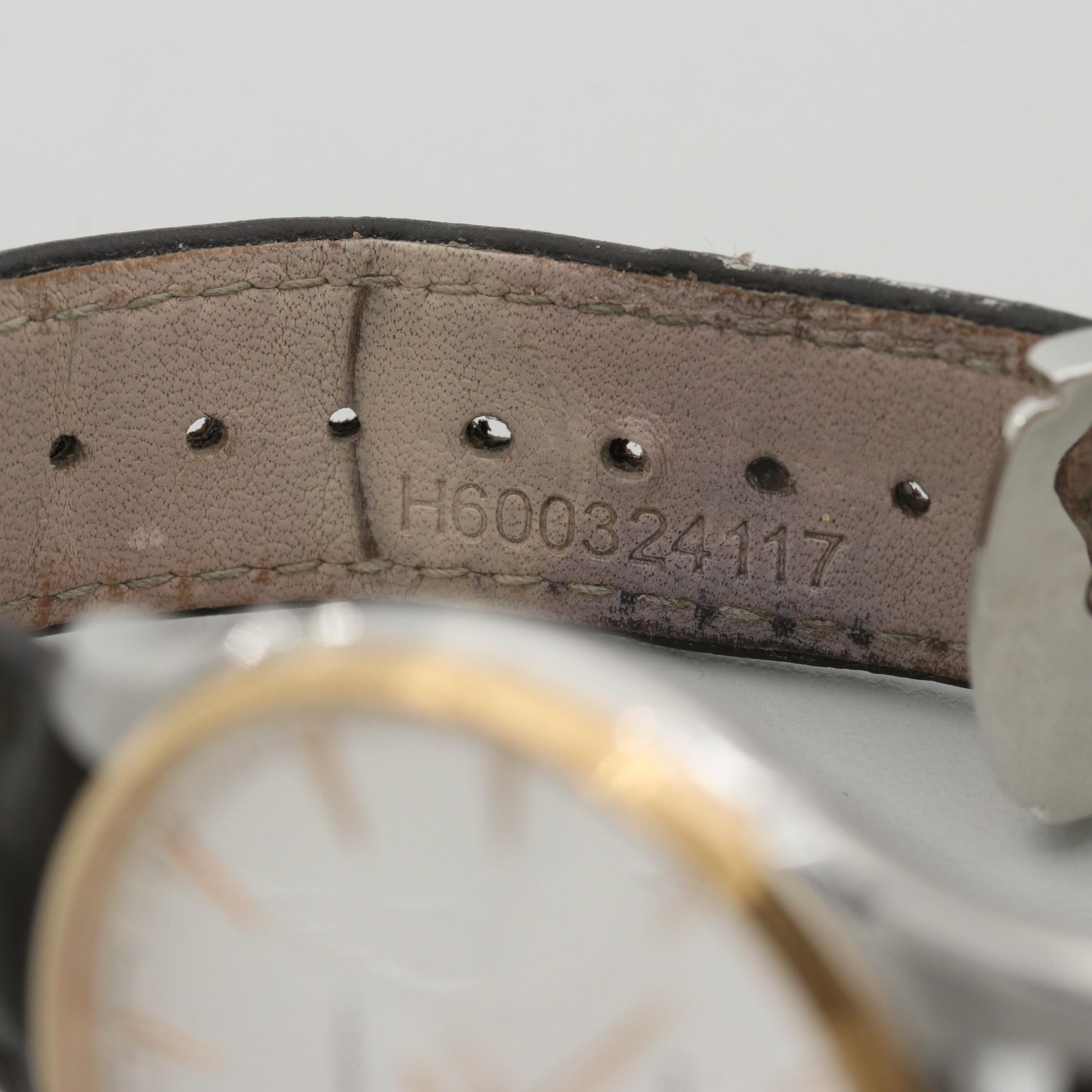 Hamilton Jazzmaster Two Tone Stainless Steel Quartz Watch