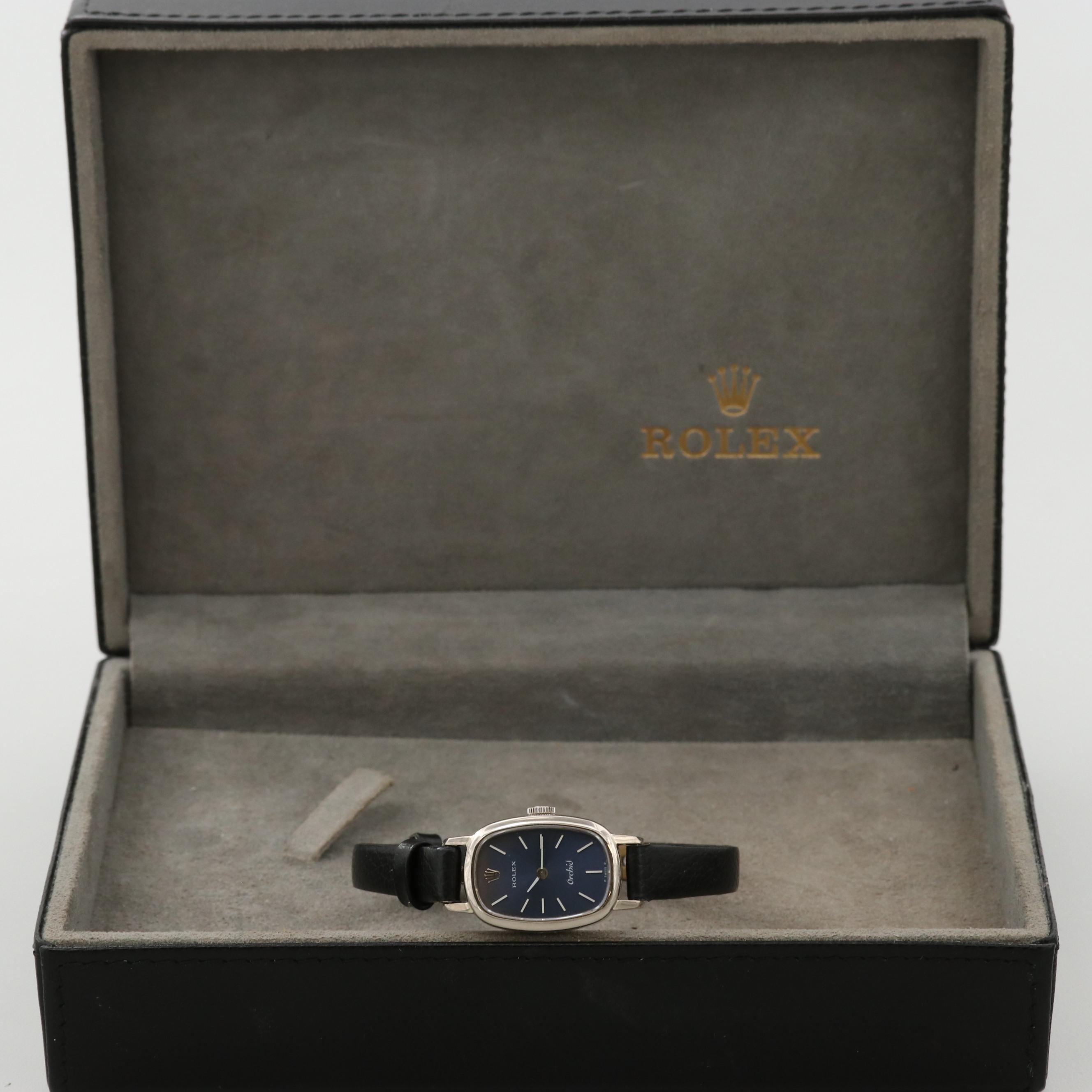 Rolex Orchid 18K White Gold Watch