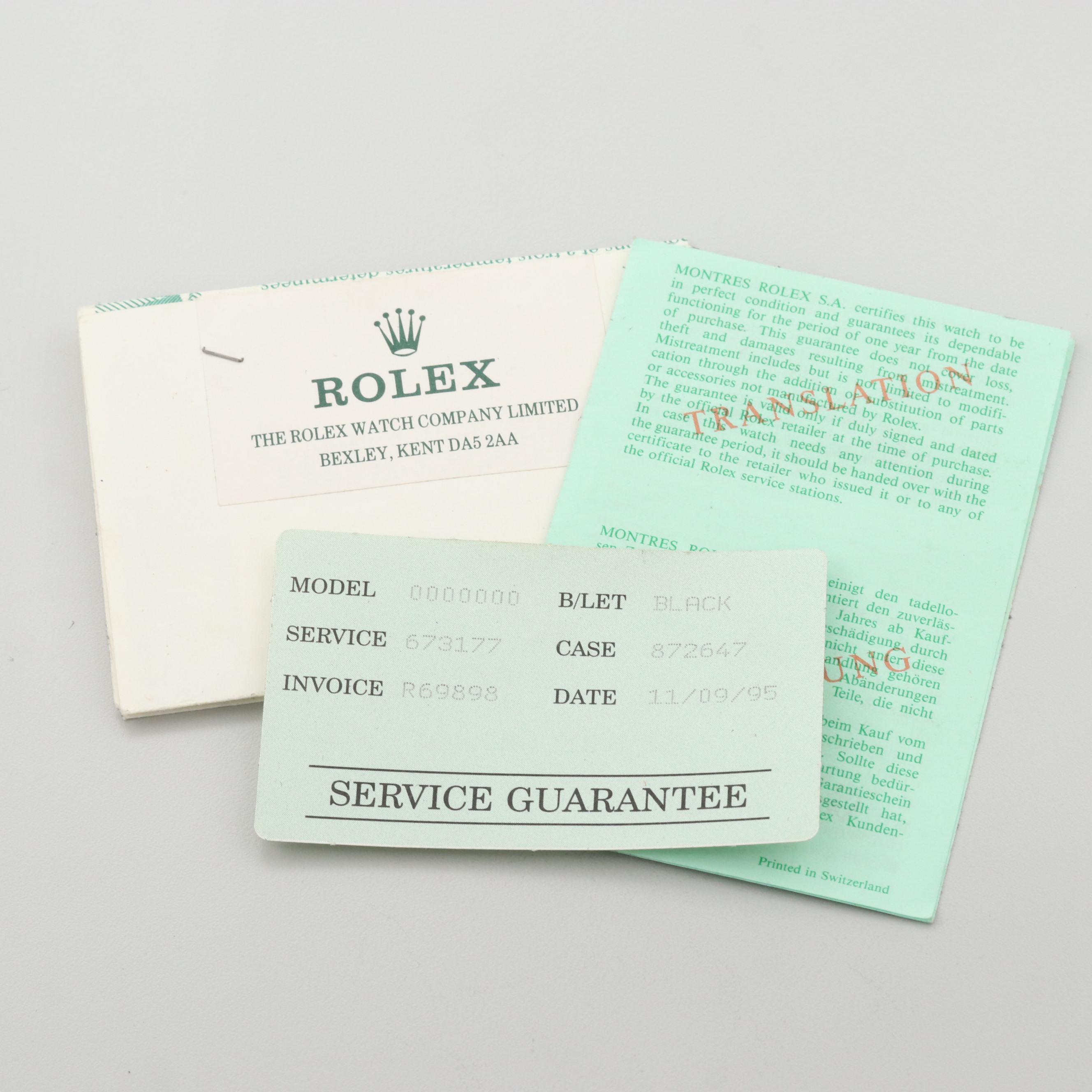 Rolex Orchid 18K White Gold Watch