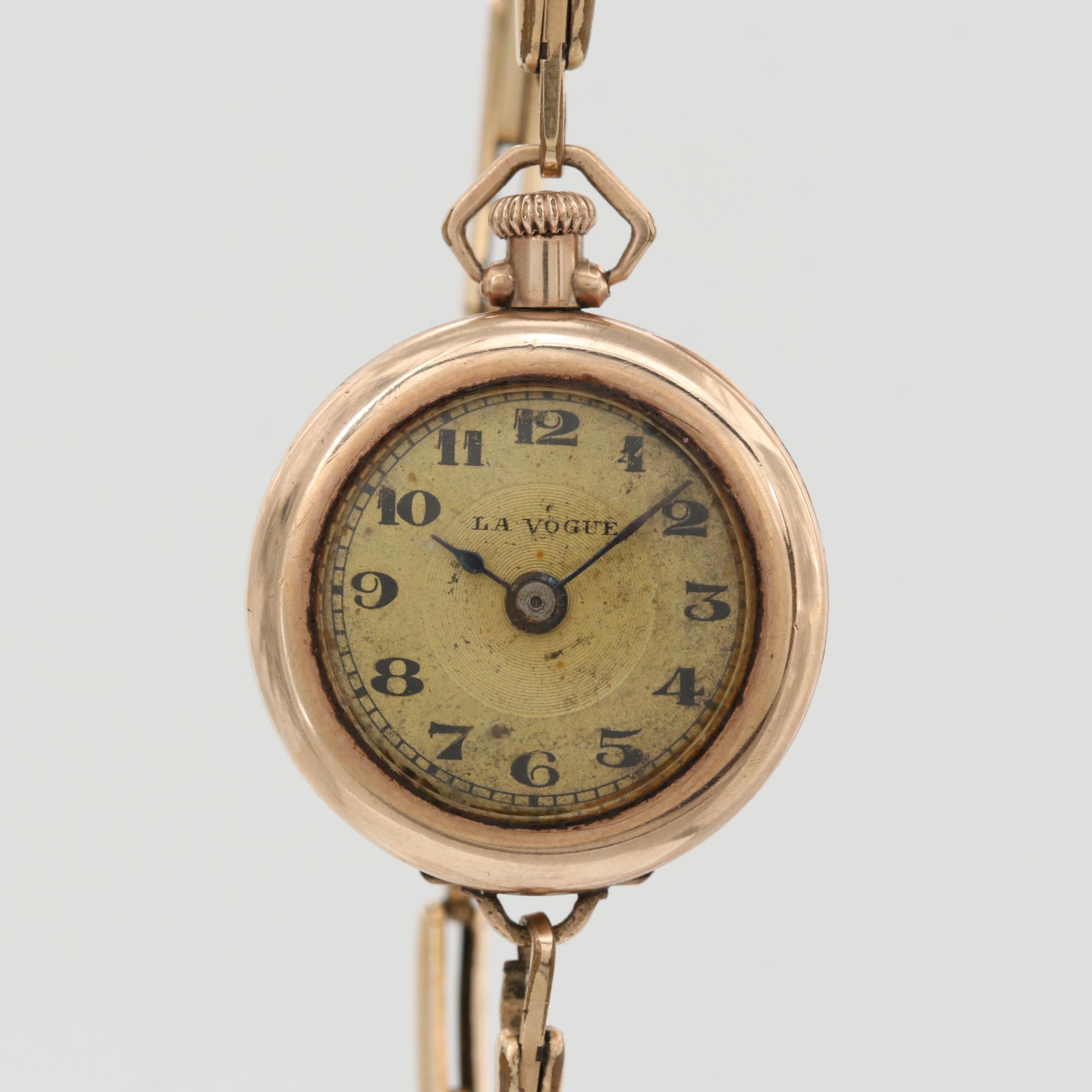 Vintage Swiss Gold Filled Convertible Watch