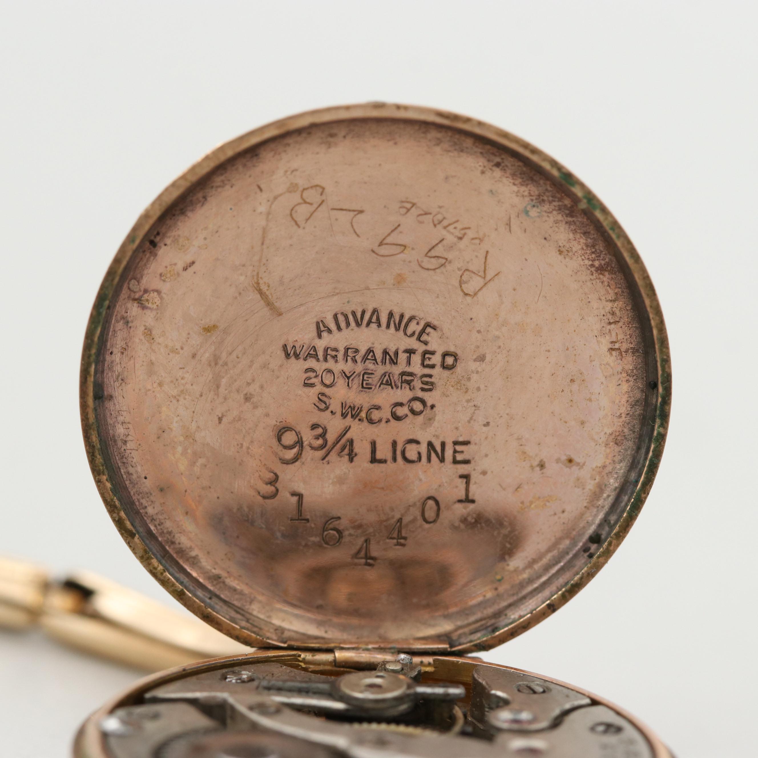 Vintage Swiss Gold Filled Convertible Watch