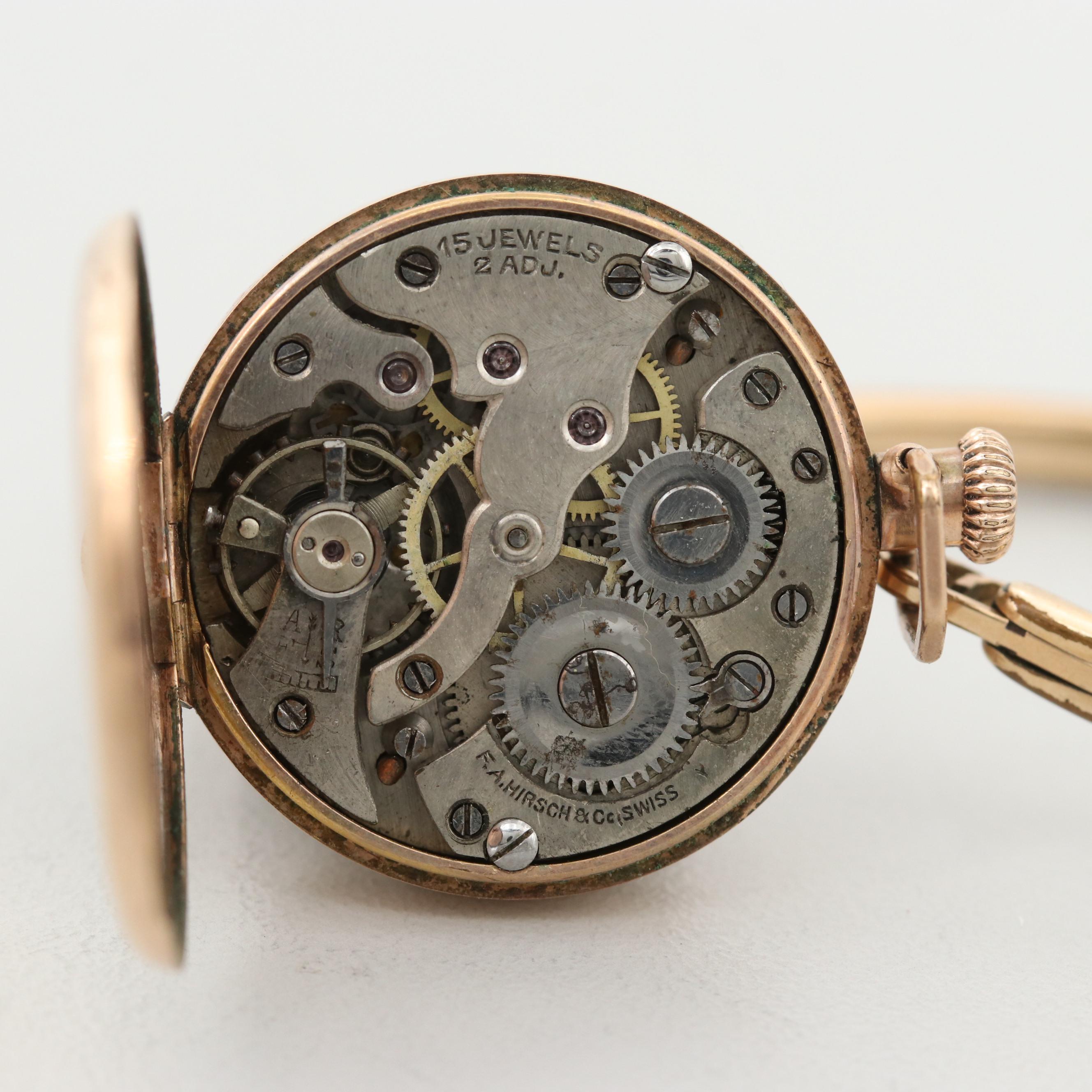 Vintage Swiss Gold Filled Convertible Watch