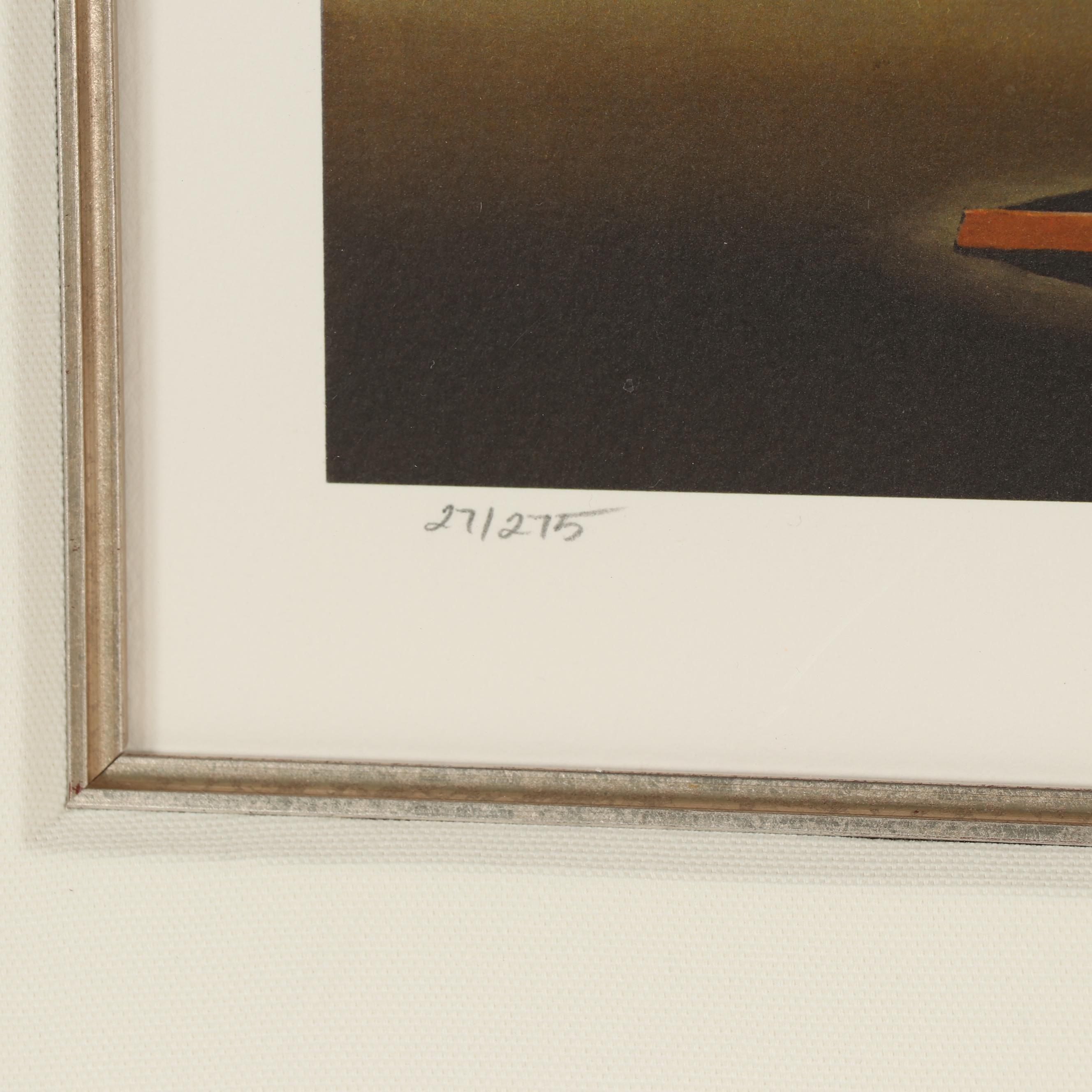 Robert Deyber Lithograph "Ass Hole"