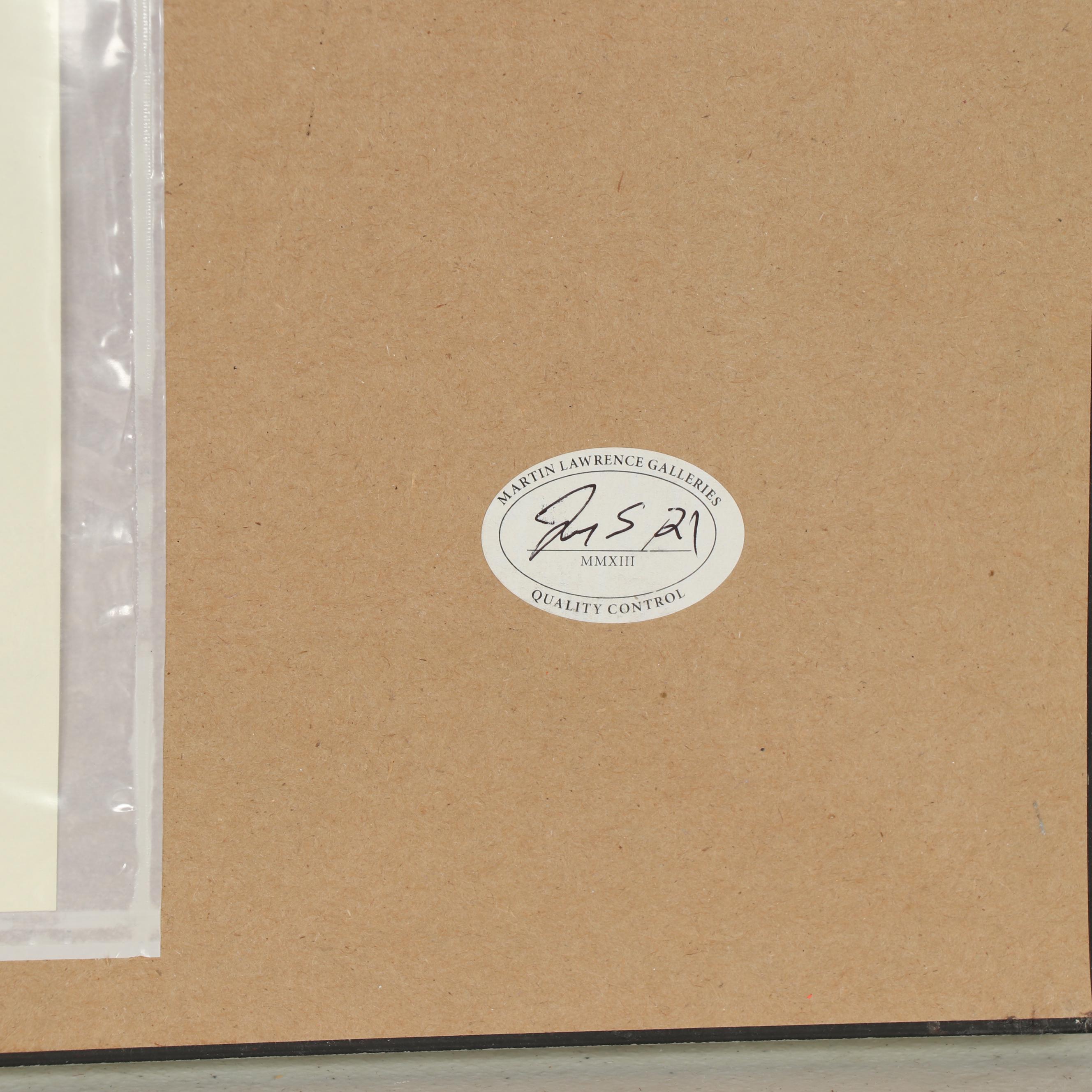 Robert Deyber Lithograph "Ass Hole"