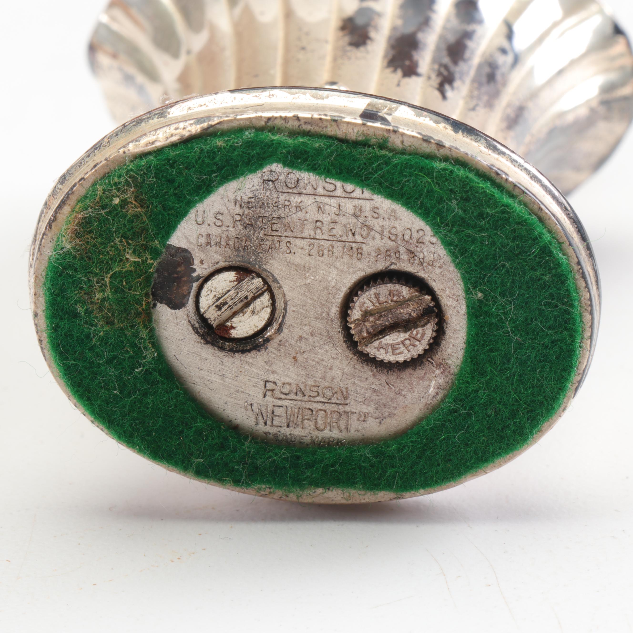 Wooden Box, Dr. Pepper Bottle Opener, Ronson Lighter & 1920s Copper Flashlight