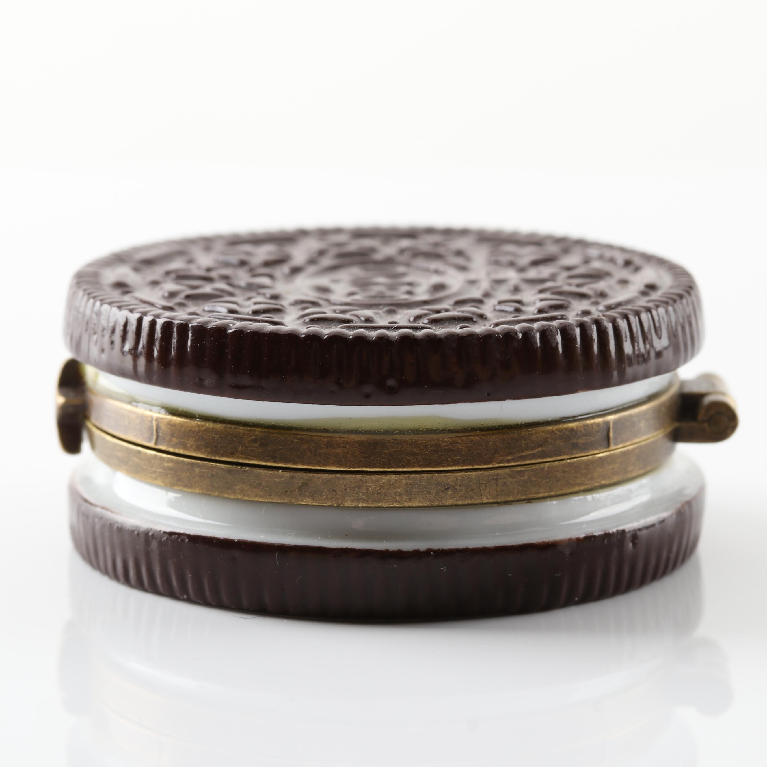 Oreo and Birthday Cake Porcelain Trinket Boxes