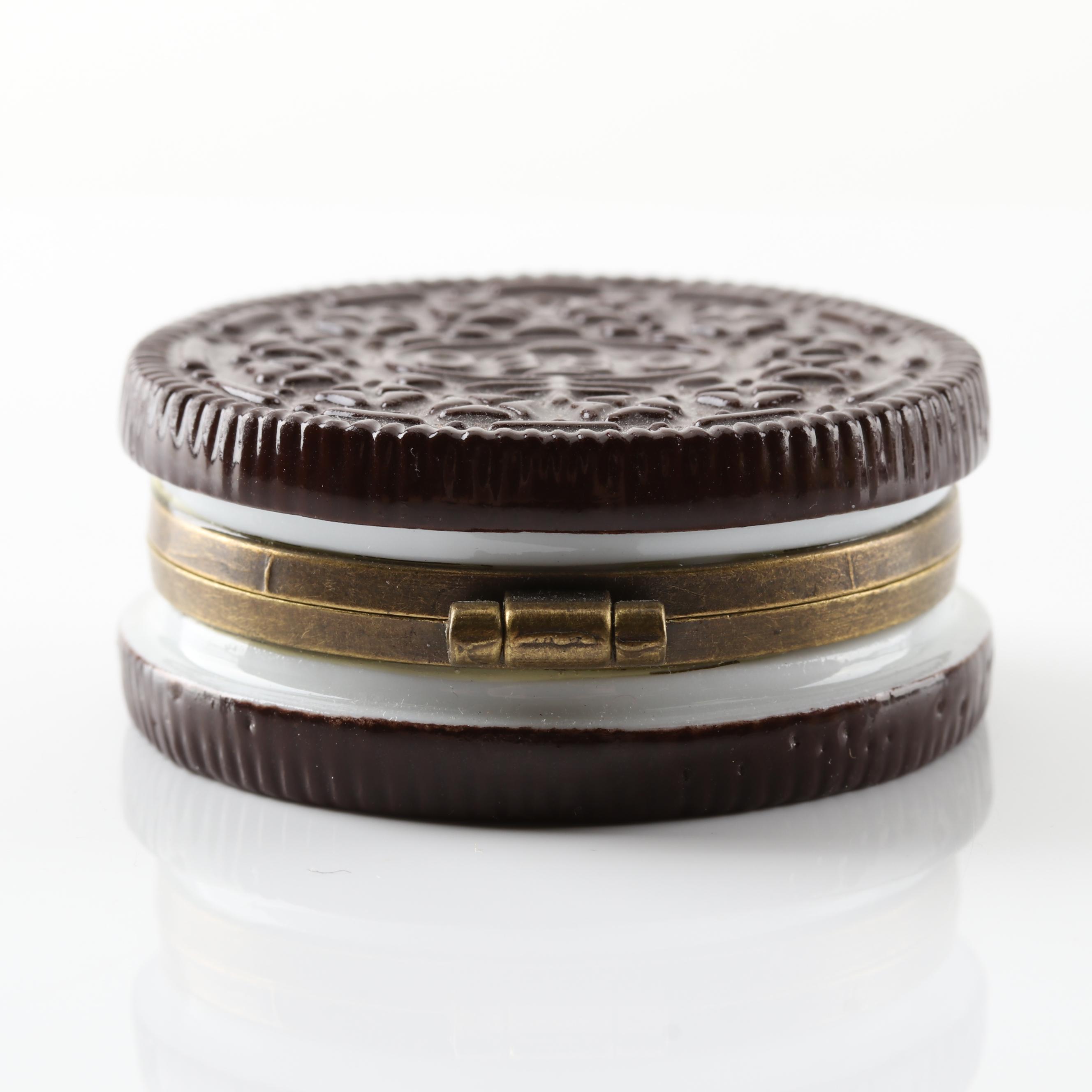 Oreo and Birthday Cake Porcelain Trinket Boxes