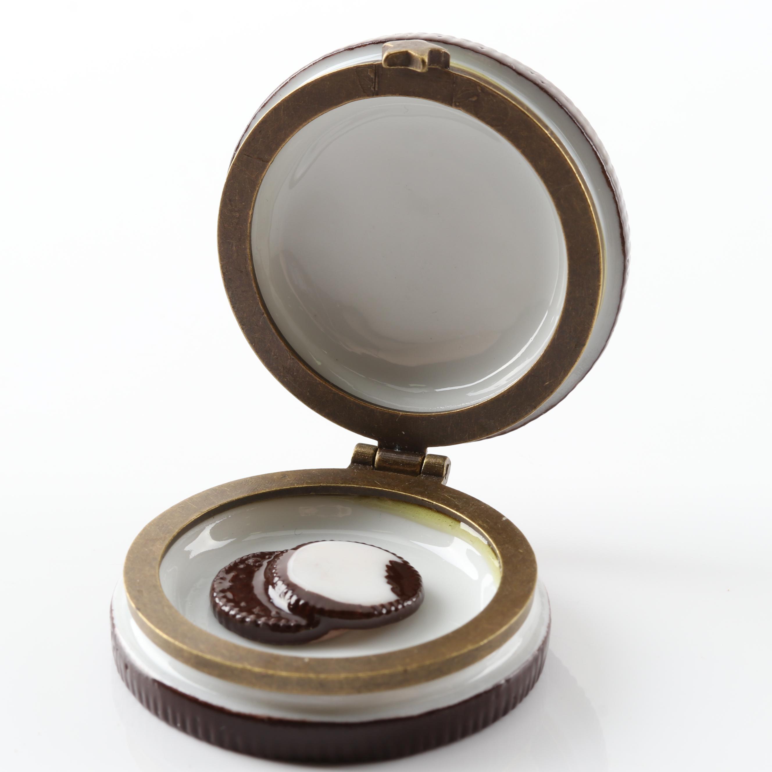 Oreo and Birthday Cake Porcelain Trinket Boxes