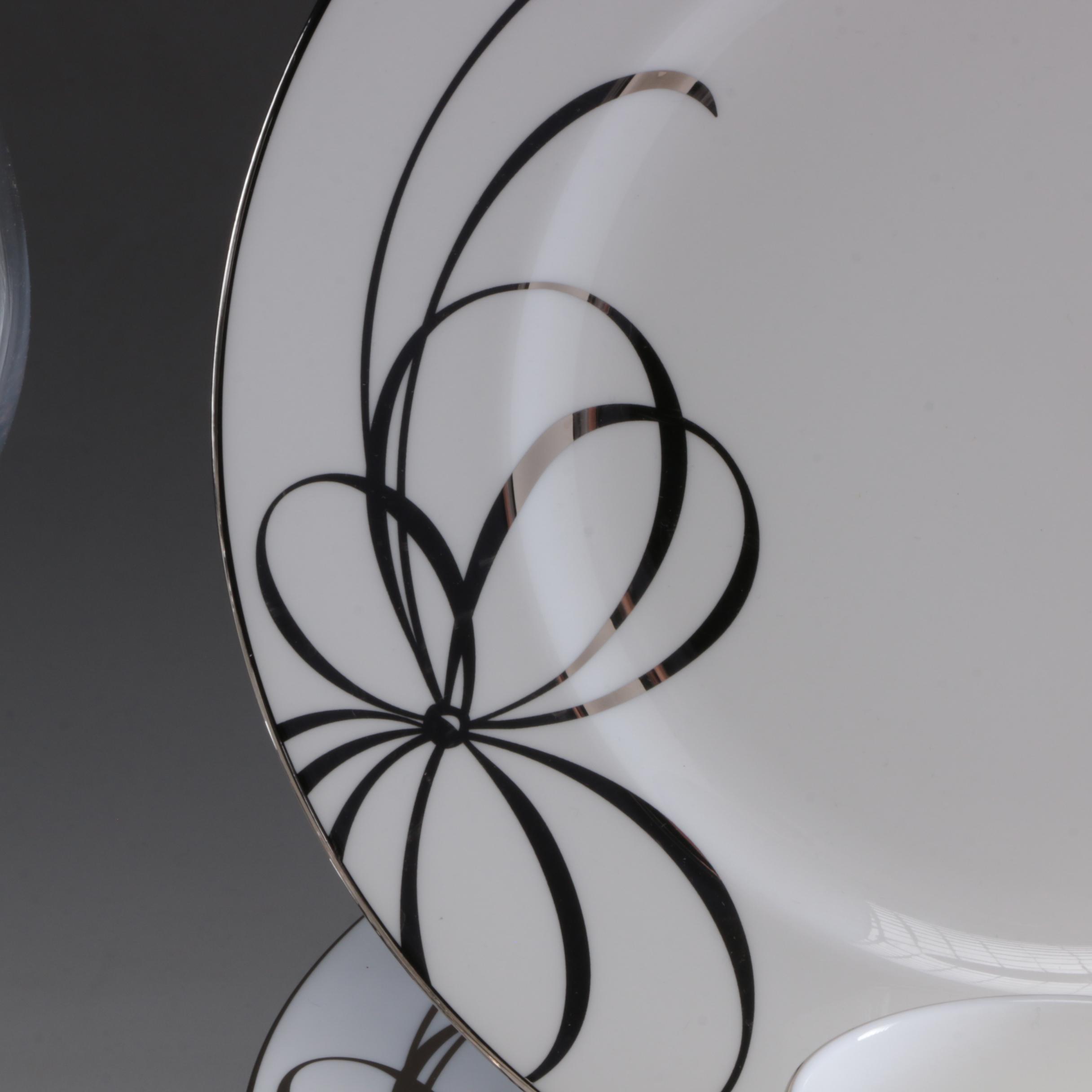 Kate Spade for Lenox "Belle Boulevard" Porcelain Dinnerware, Contemporary