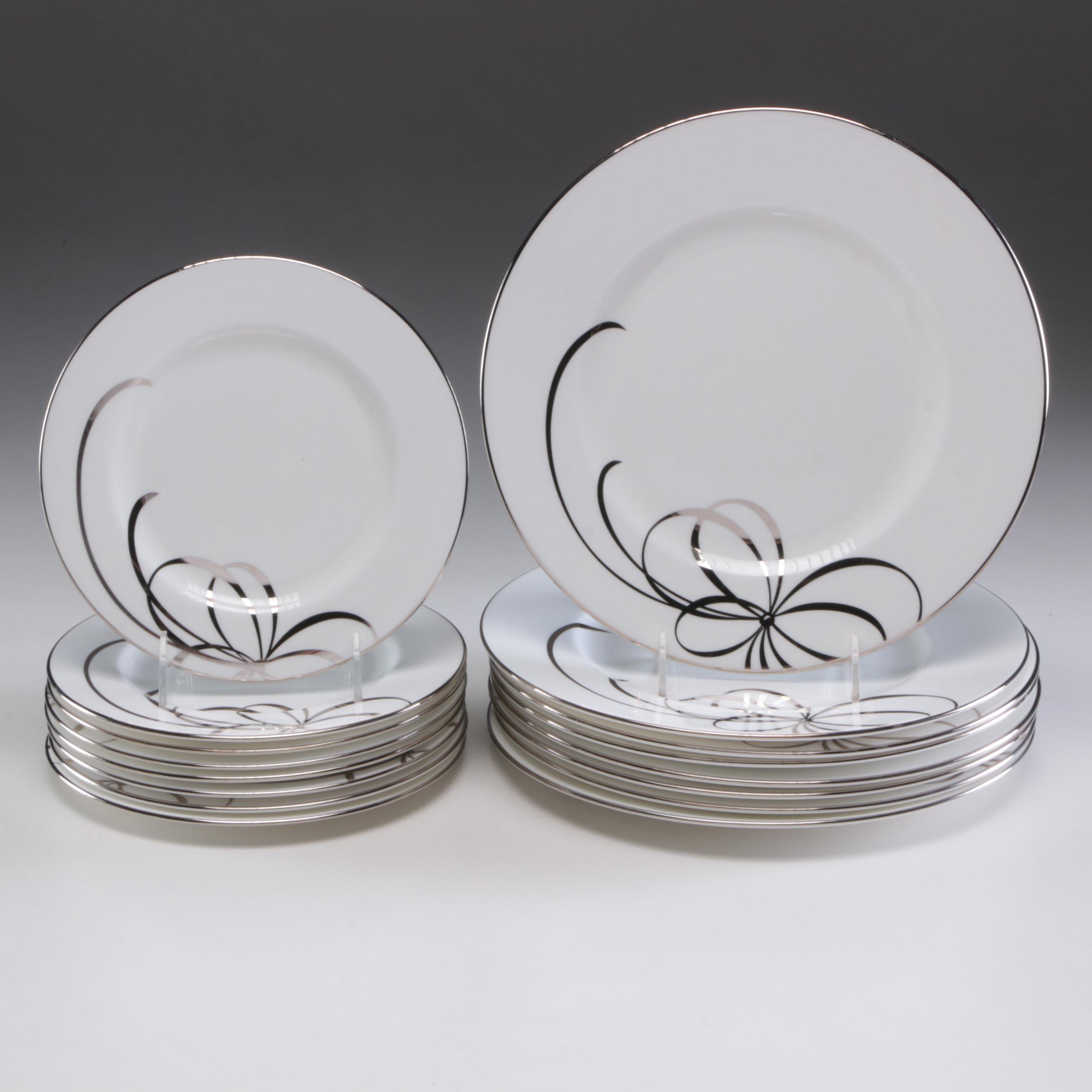 Kate Spade for Lenox "Belle Boulevard" Porcelain Dinnerware, Contemporary