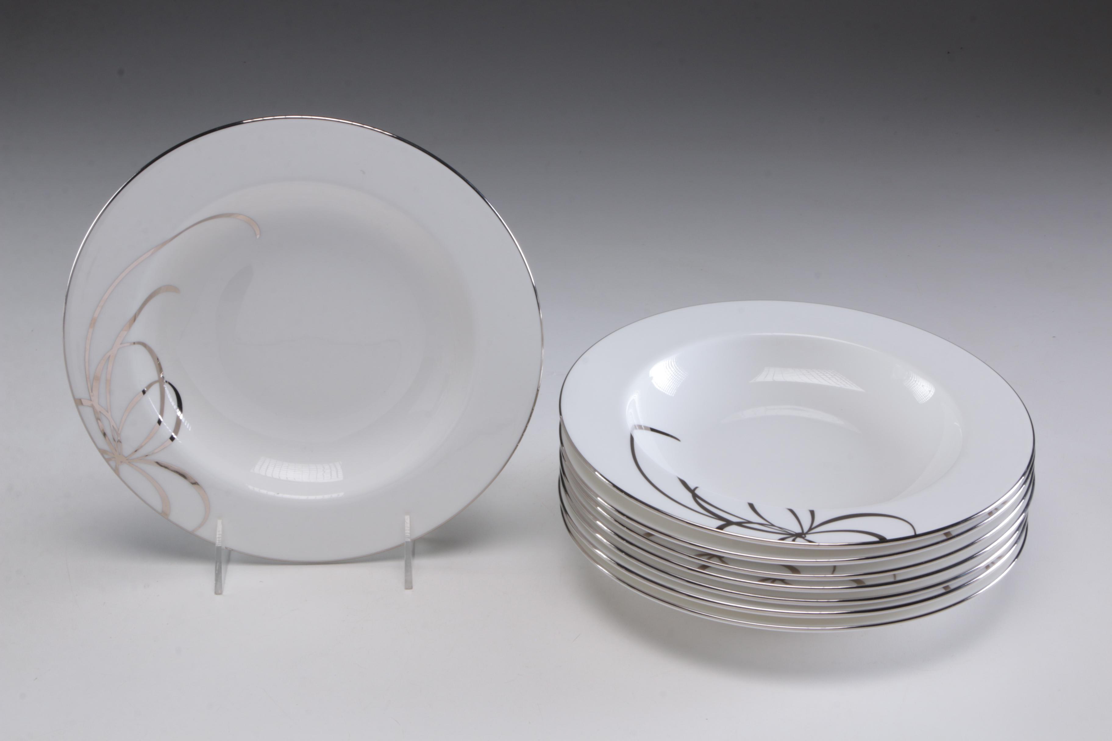 Kate Spade for Lenox "Belle Boulevard" Porcelain Dinnerware, Contemporary