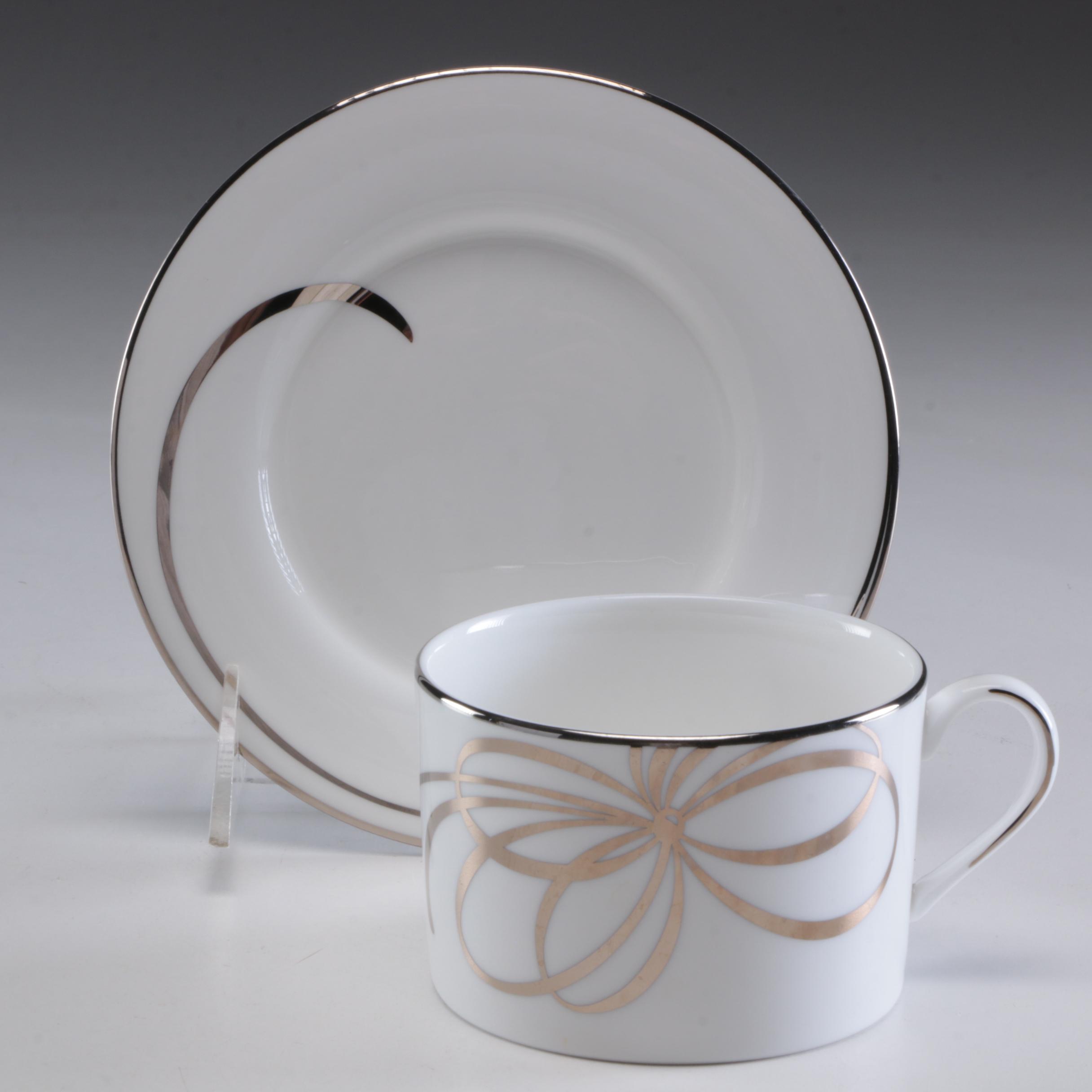 Kate Spade for Lenox "Belle Boulevard" Porcelain Dinnerware, Contemporary
