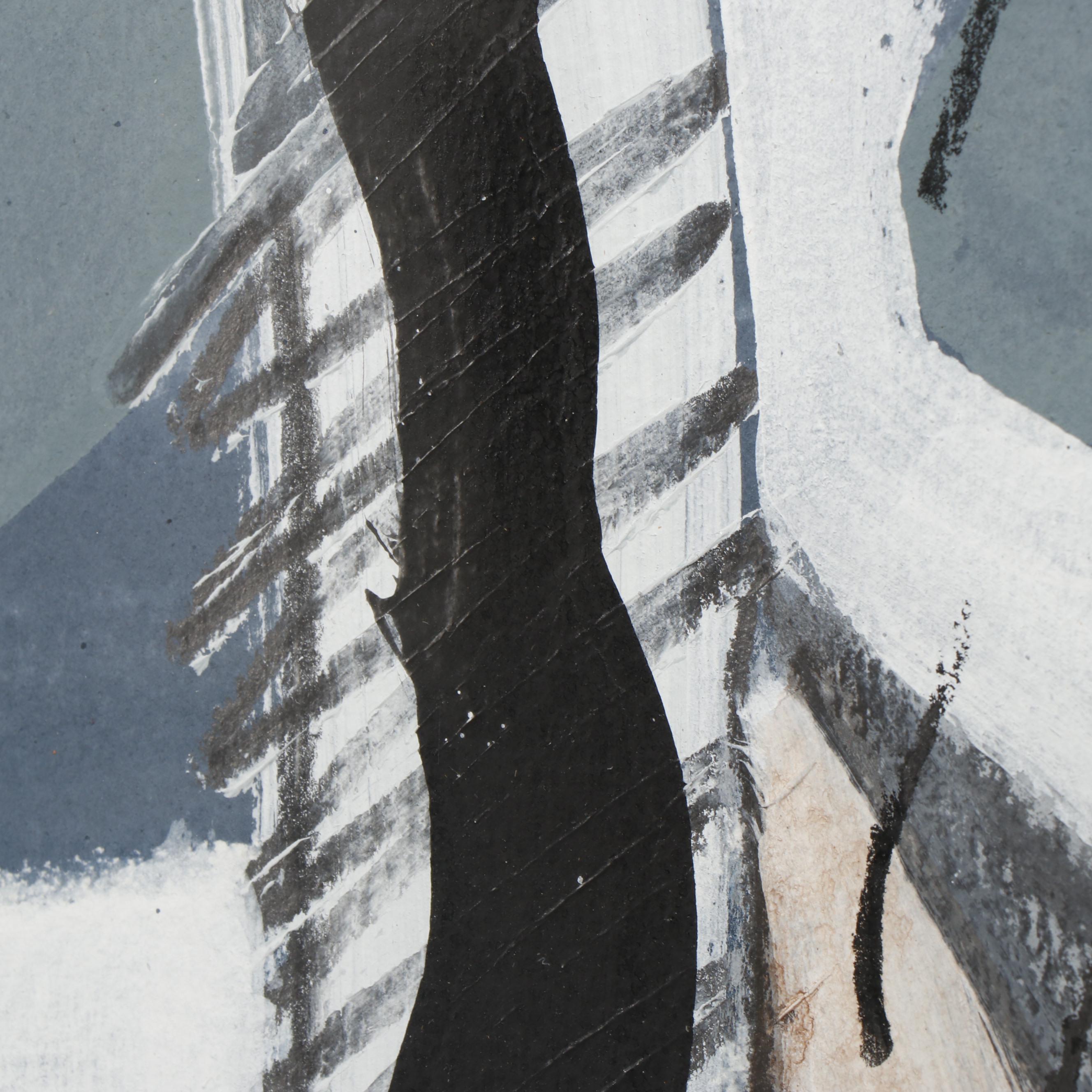 Robert Winslow Mixed Media Painting