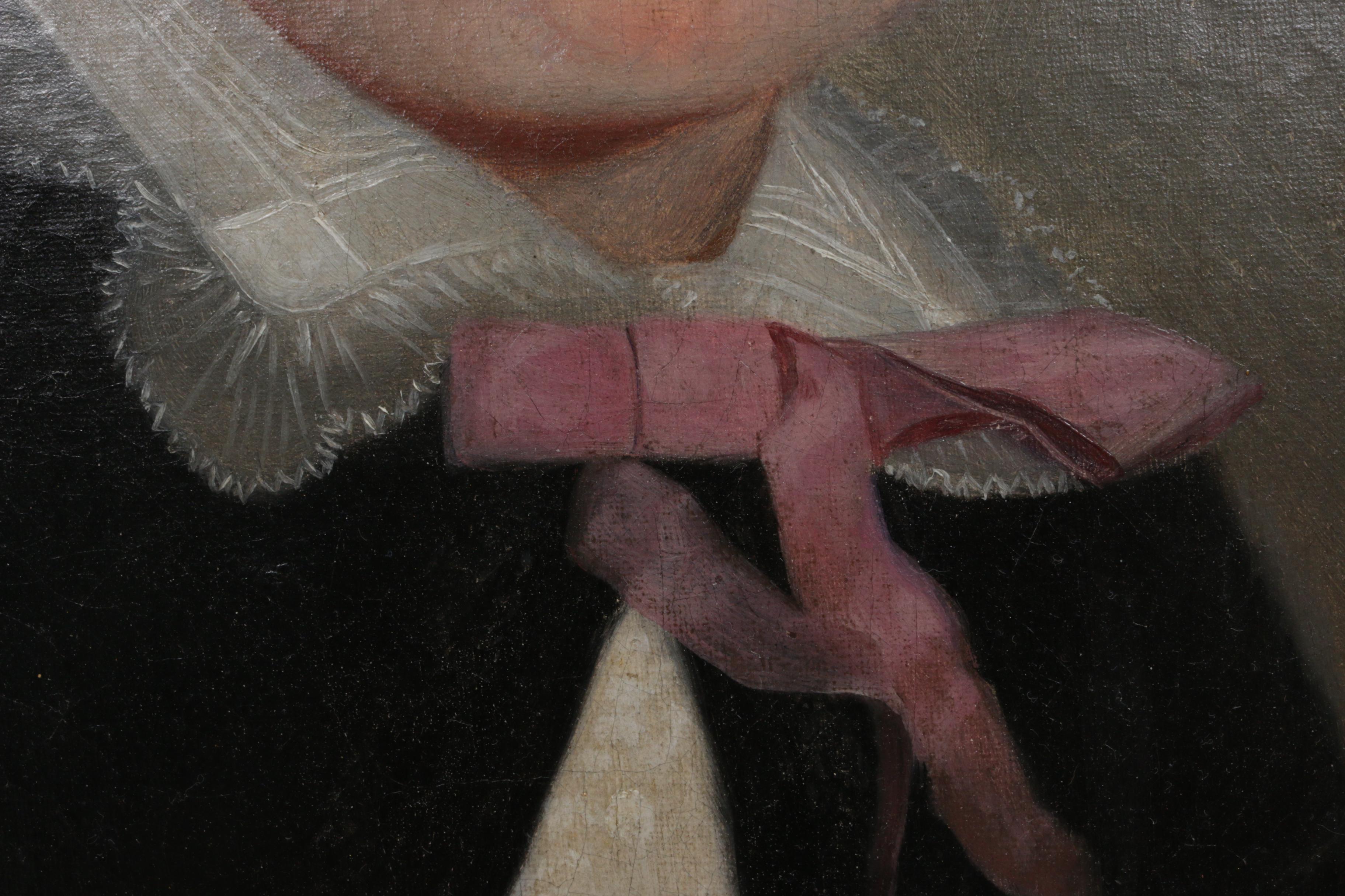 John Henry Witt 1866 Child Portrait Oil Painting