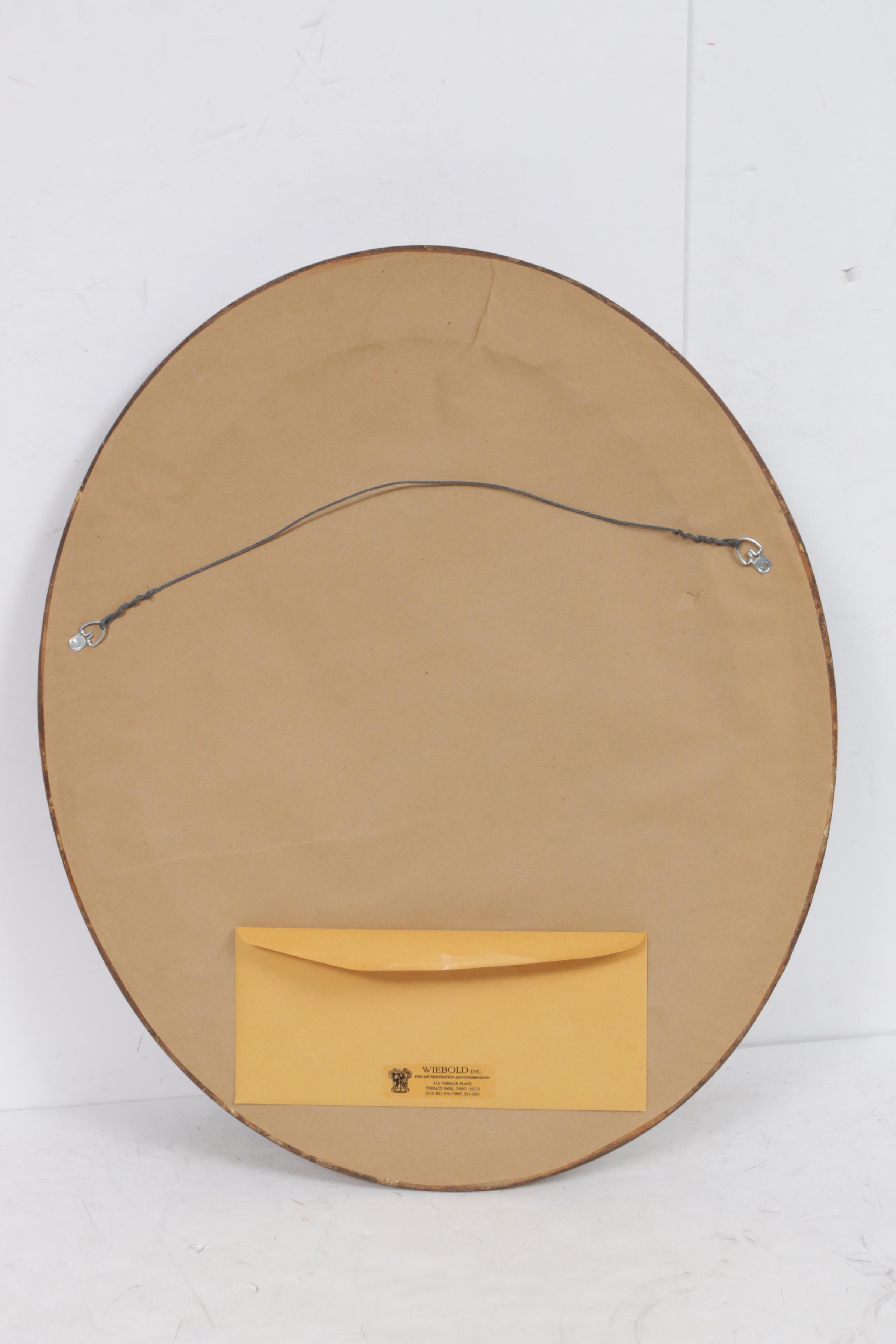 John Henry Witt 1866 Child Portrait Oil Painting