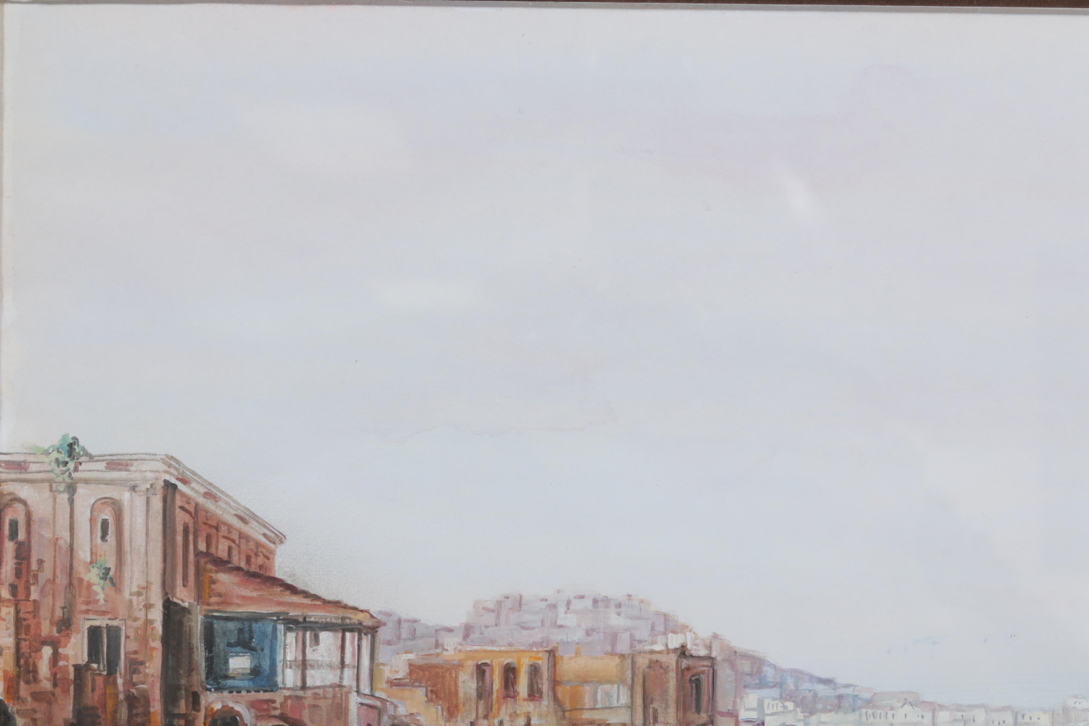 Giovanni Battista Watercolor Painting