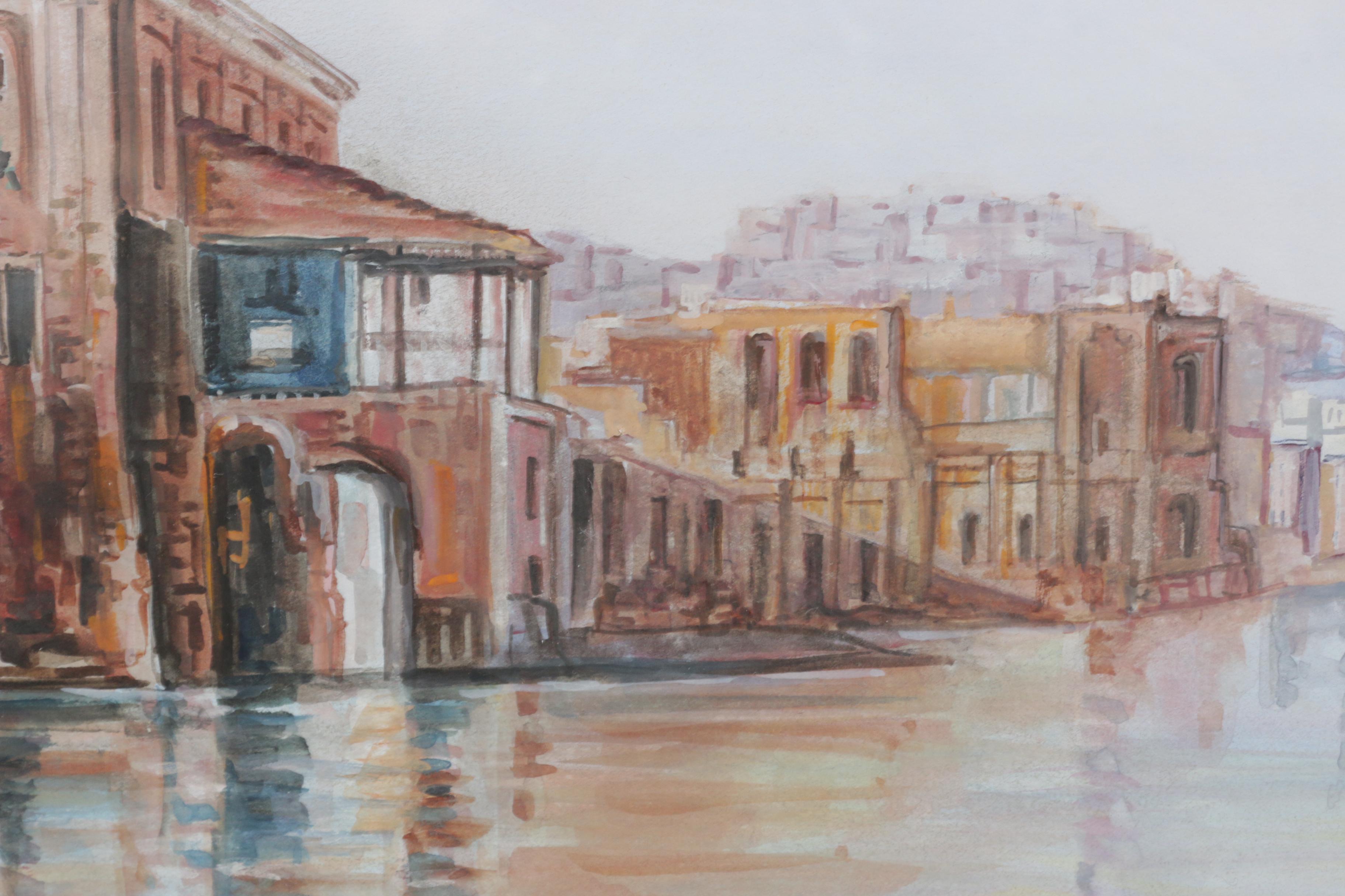 Giovanni Battista Watercolor Painting