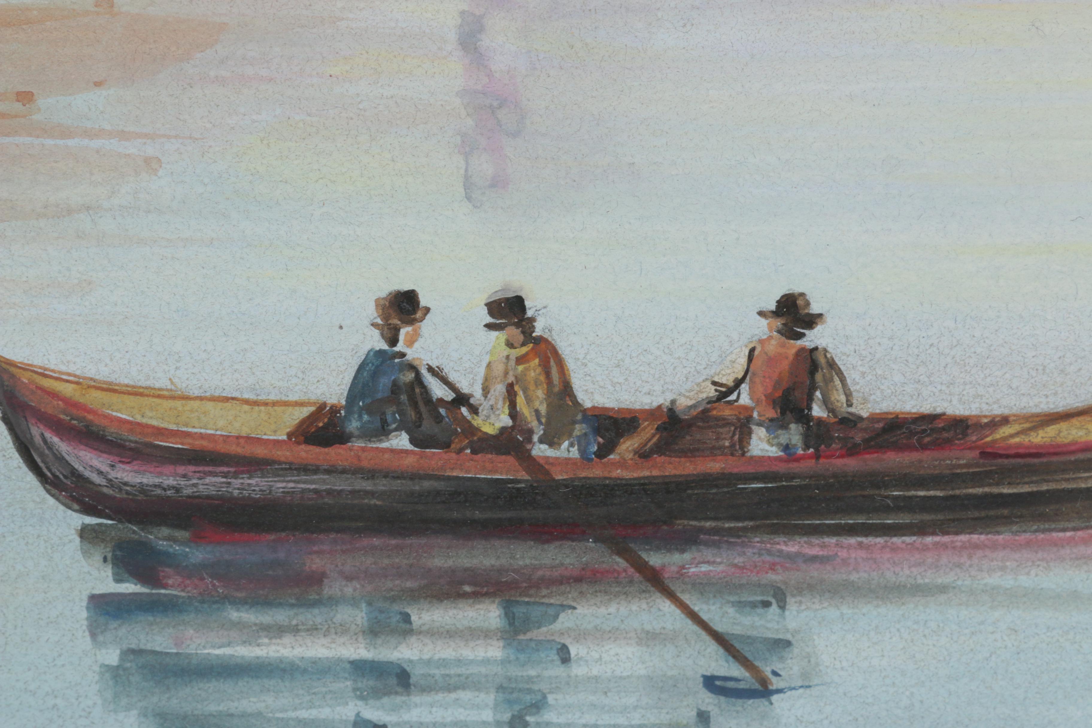 Giovanni Battista Watercolor Painting