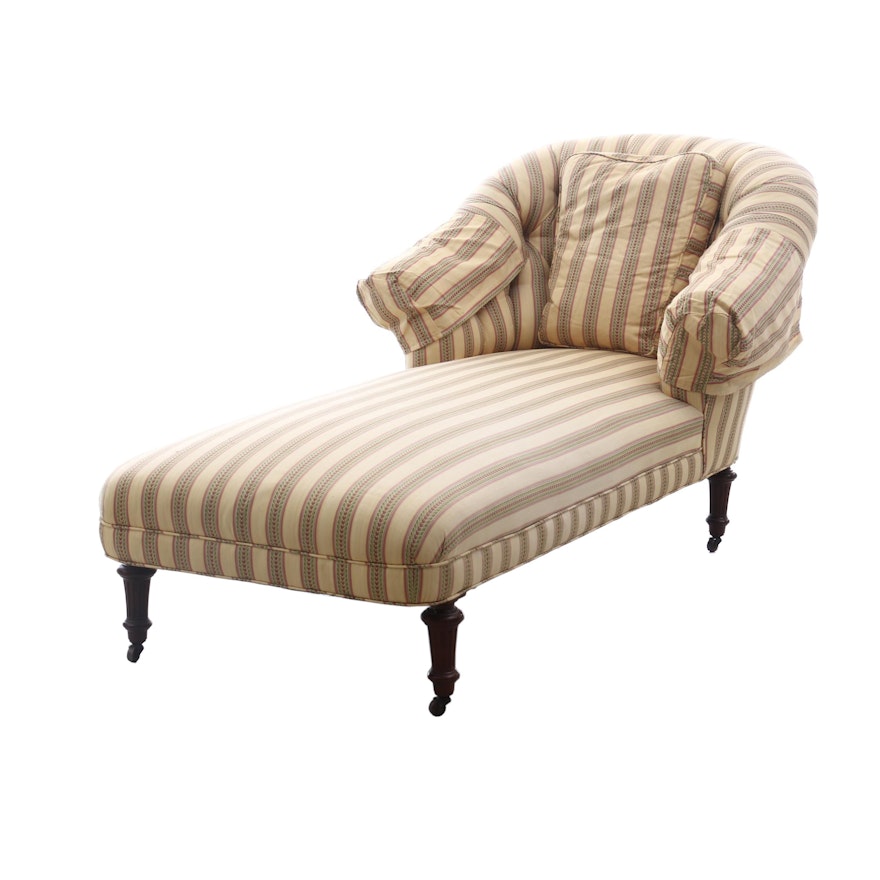 Antique Chaise Lounge Chair