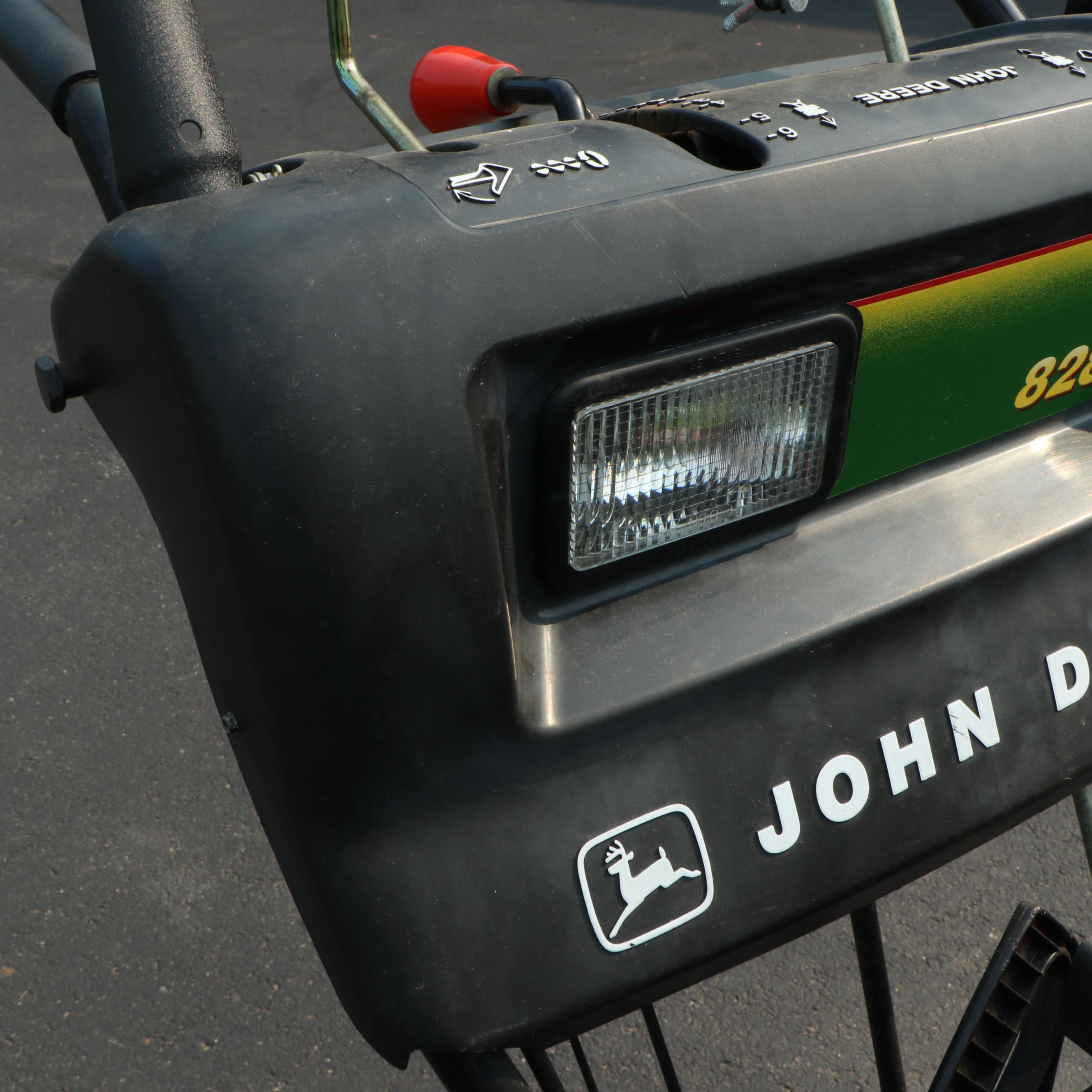 John Deere 828D Self-Propelled Walk-Behind Snow Blower