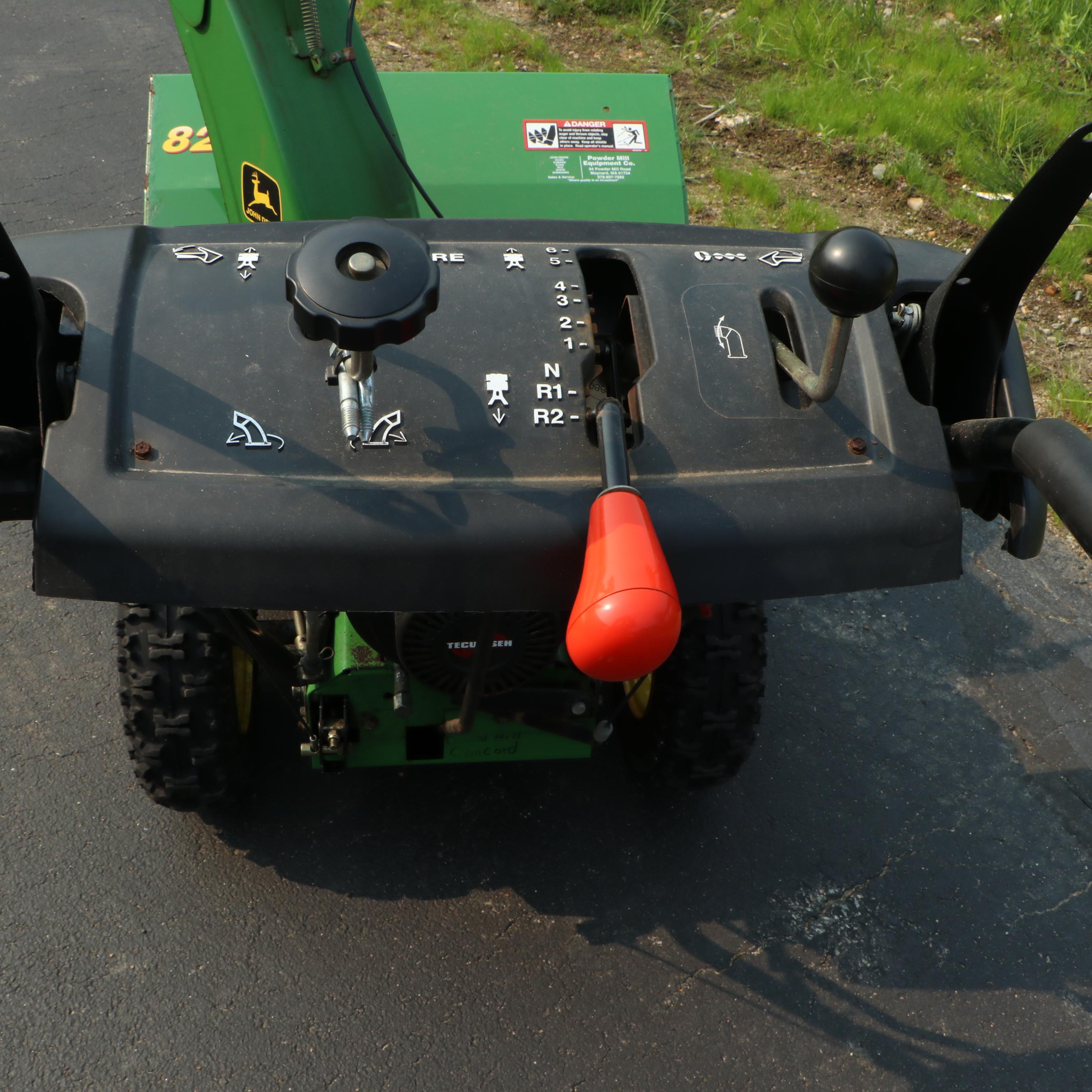 John Deere 828D Self-Propelled Walk-Behind Snow Blower