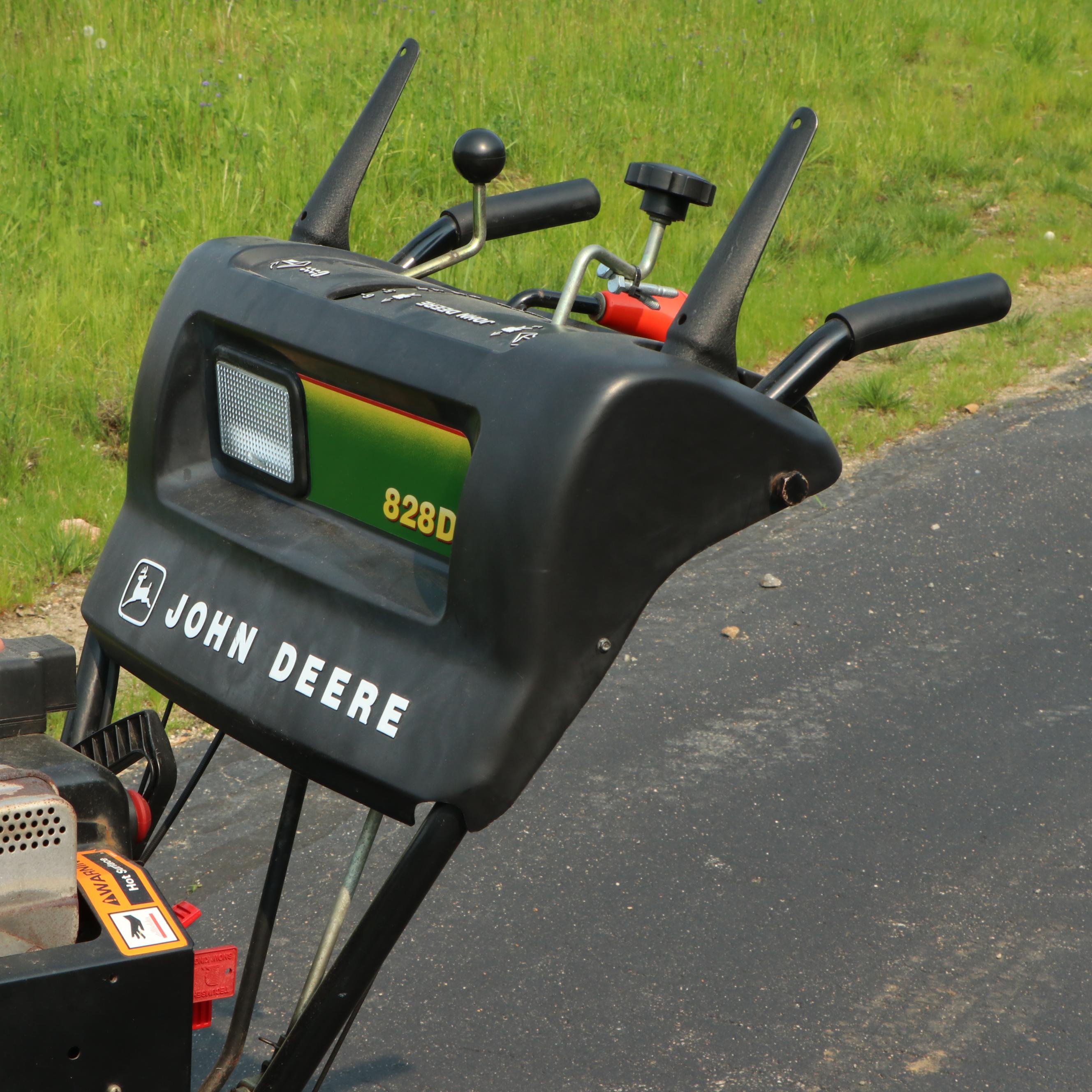 John Deere 828D Self-Propelled Walk-Behind Snow Blower