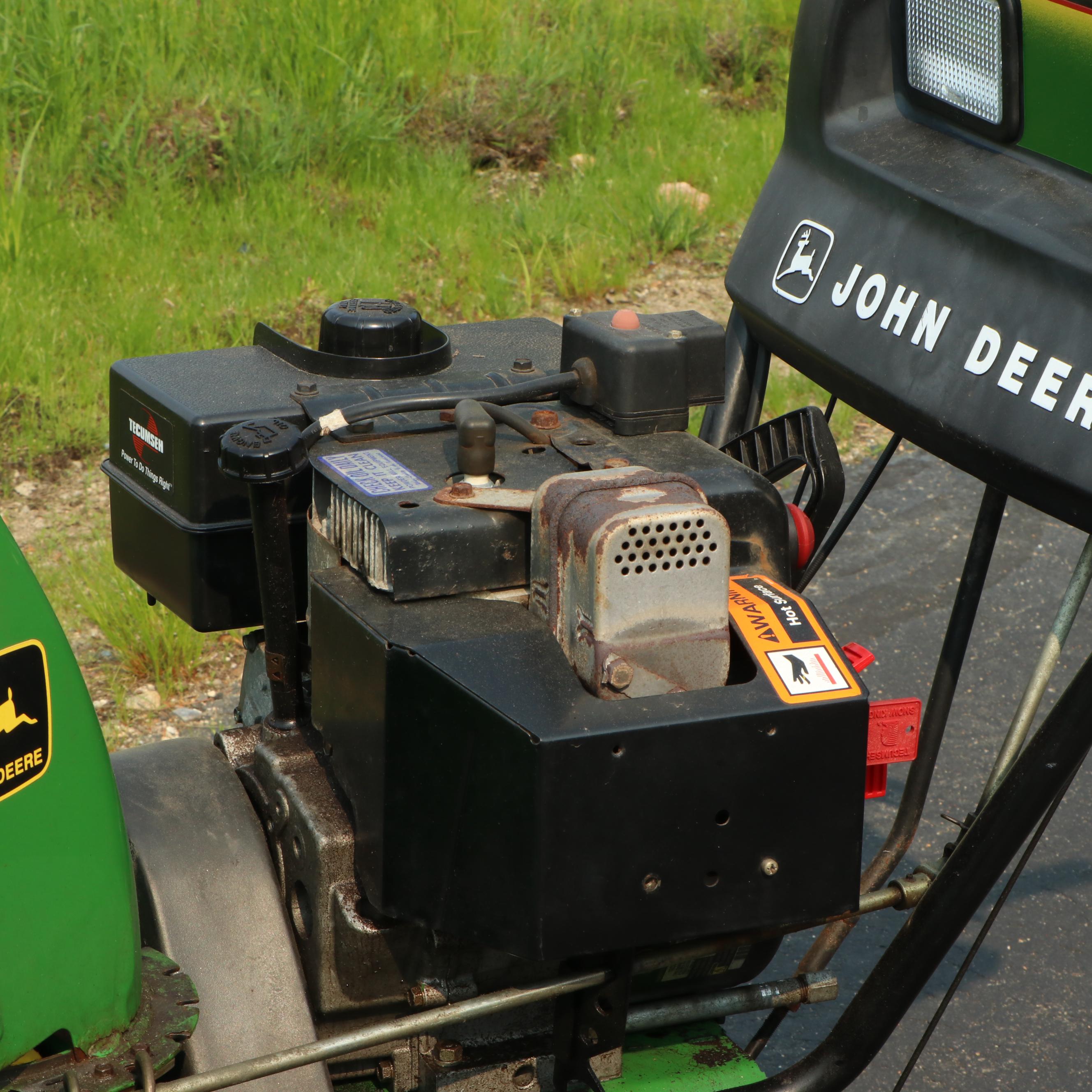 John Deere 828D Self-Propelled Walk-Behind Snow Blower