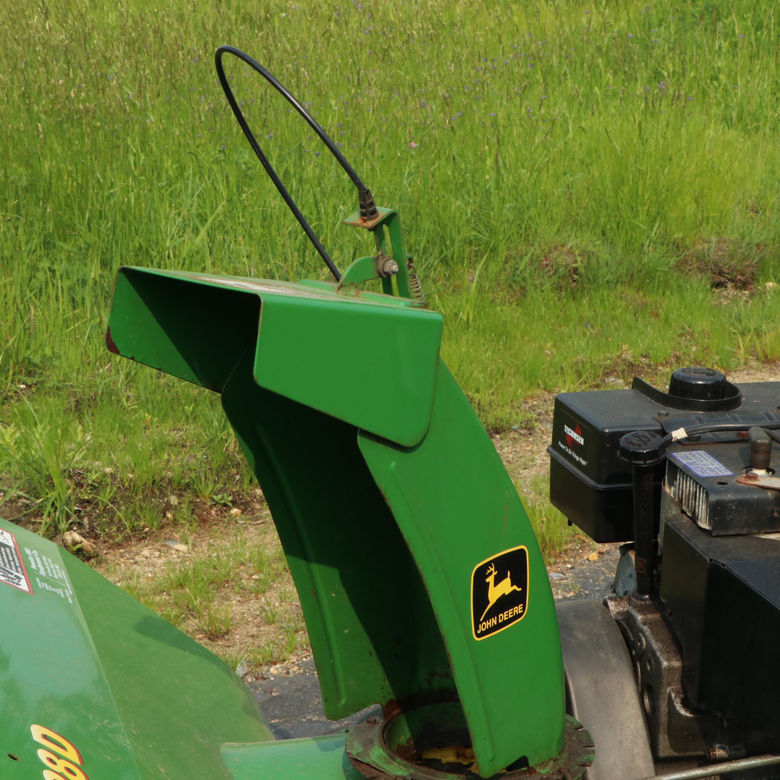 John Deere 828D Self-Propelled Walk-Behind Snow Blower
