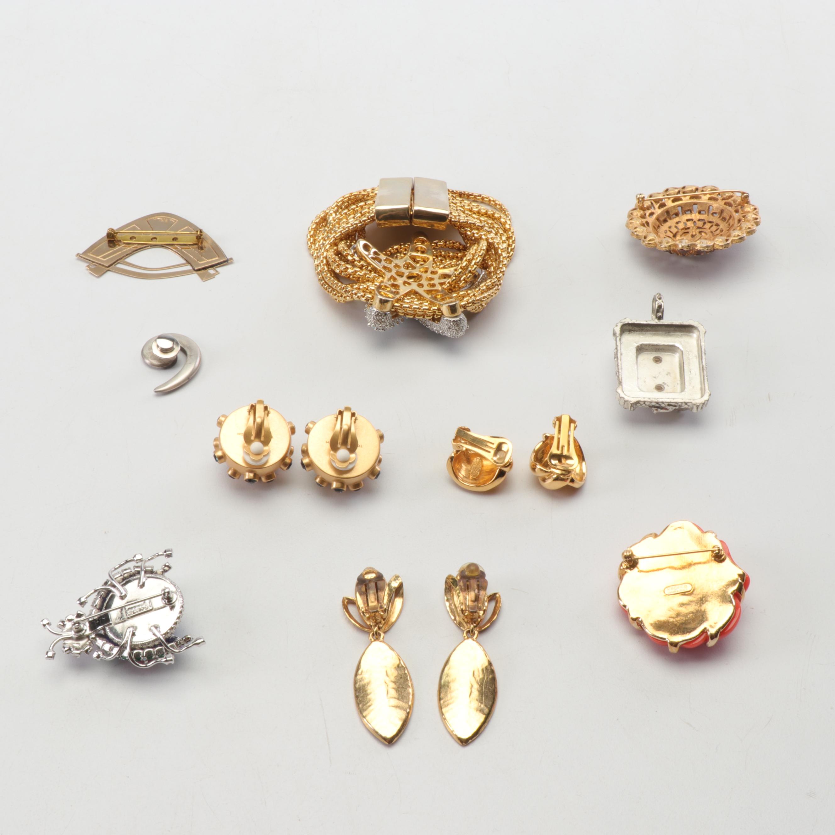 Tory Burch, Coro, Replica Italy, Vendome, Cecile Jeanne & More Costume Jewelry