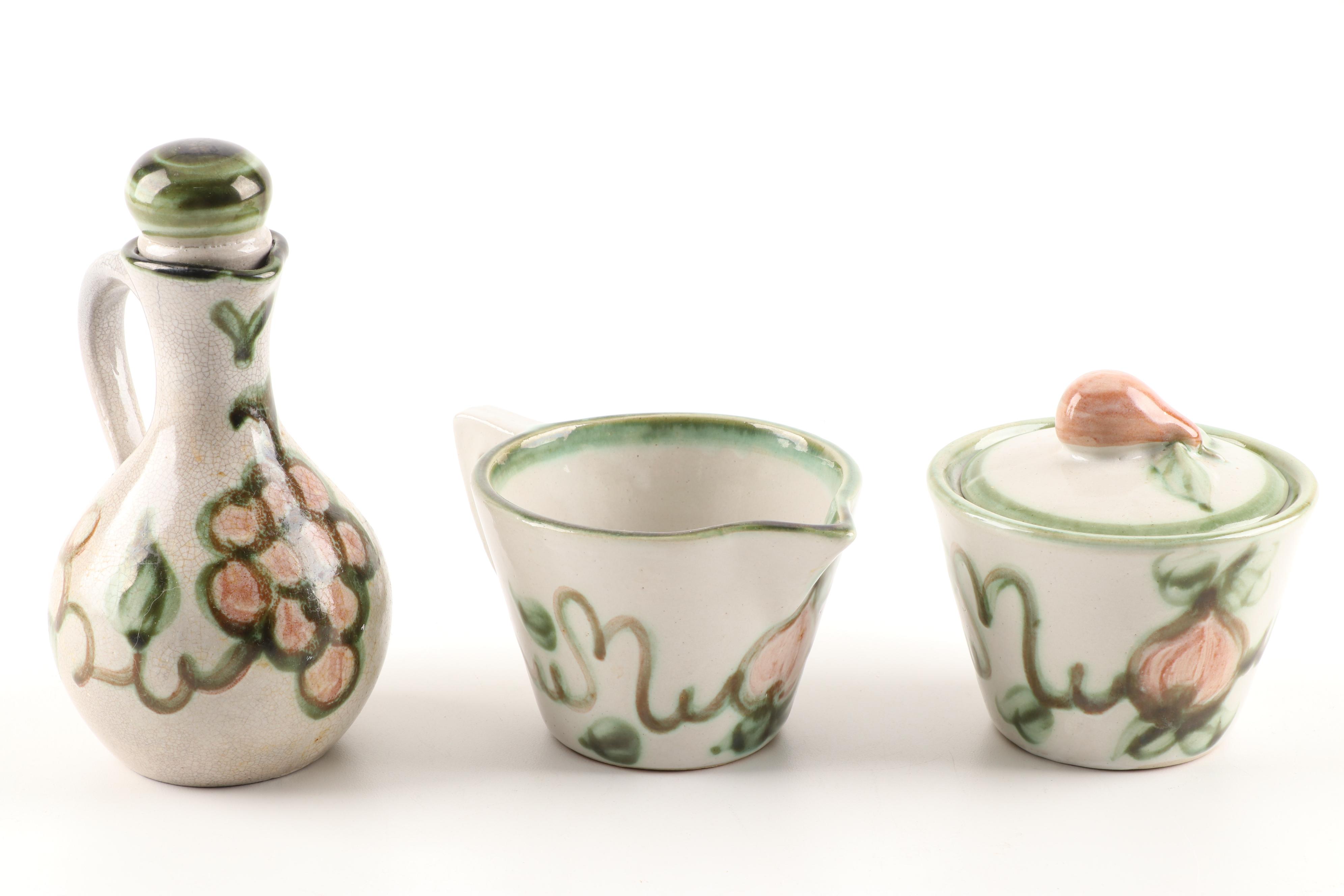 Louisville Stoneware Company "Pear" Dinnerware