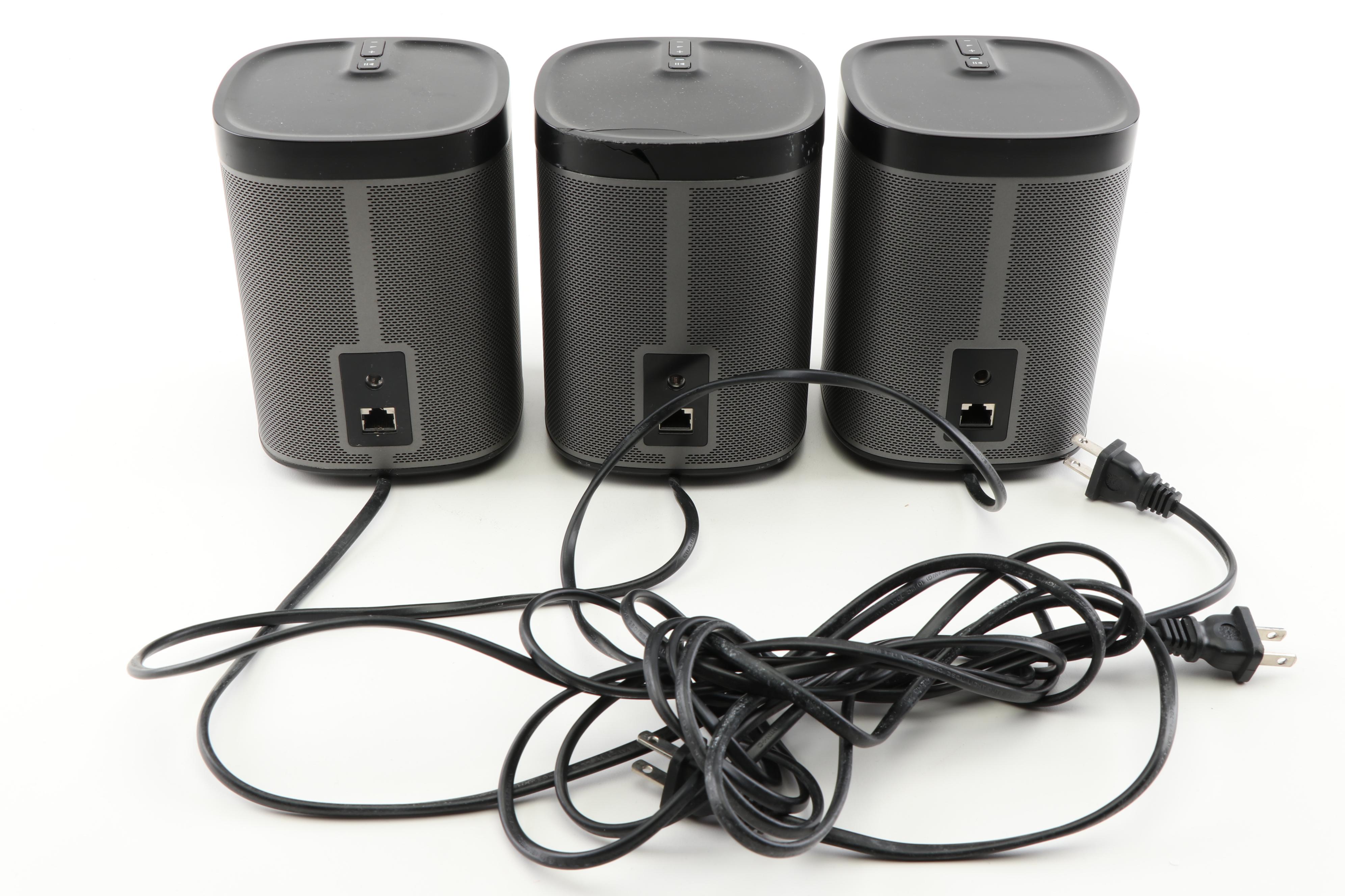 Sonos Zoneplayer S5 Wireless Music System and Three Pack Play1 Wireless