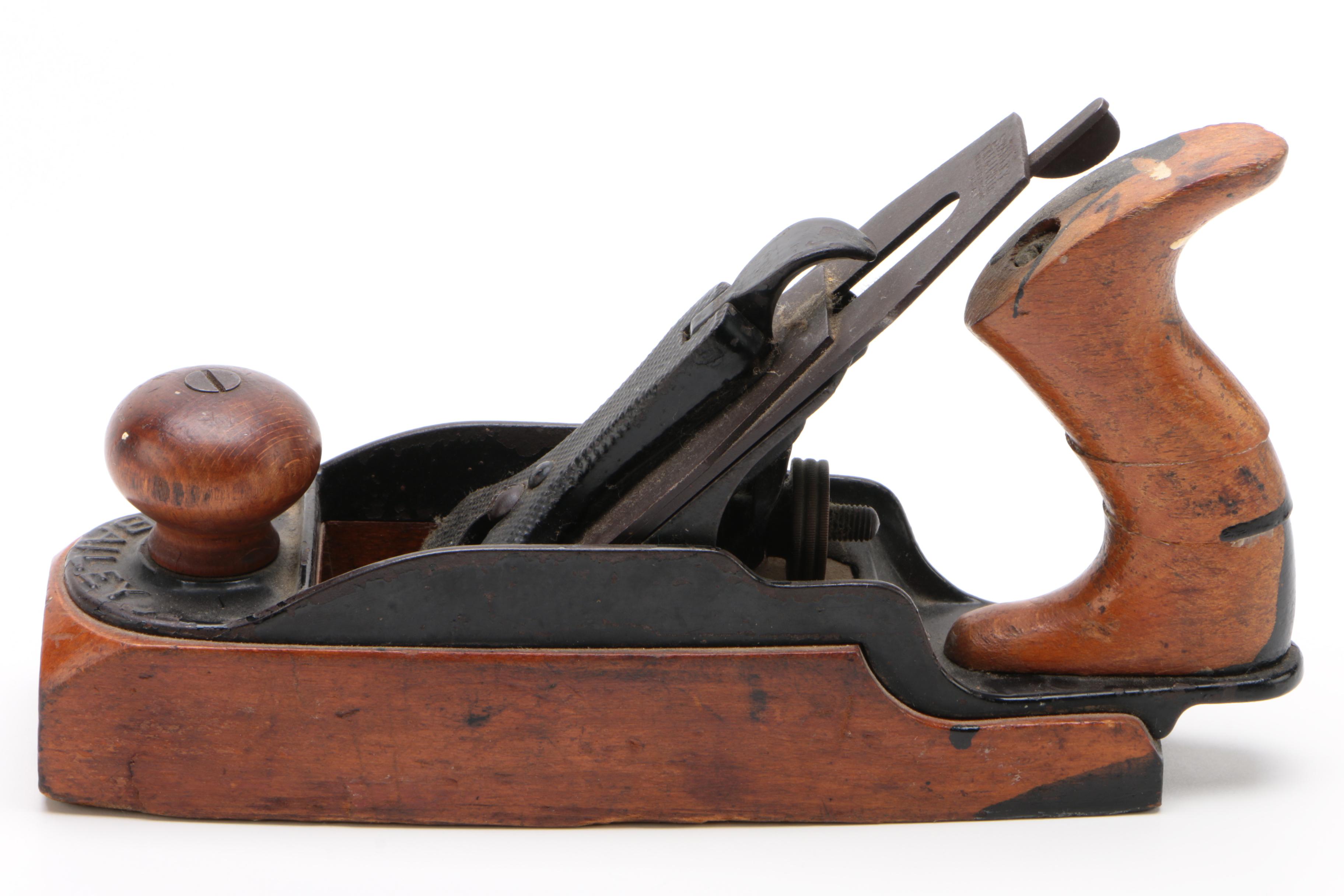 Vintage Stanley Rule & Level Company Planer and Ice Block Tongs