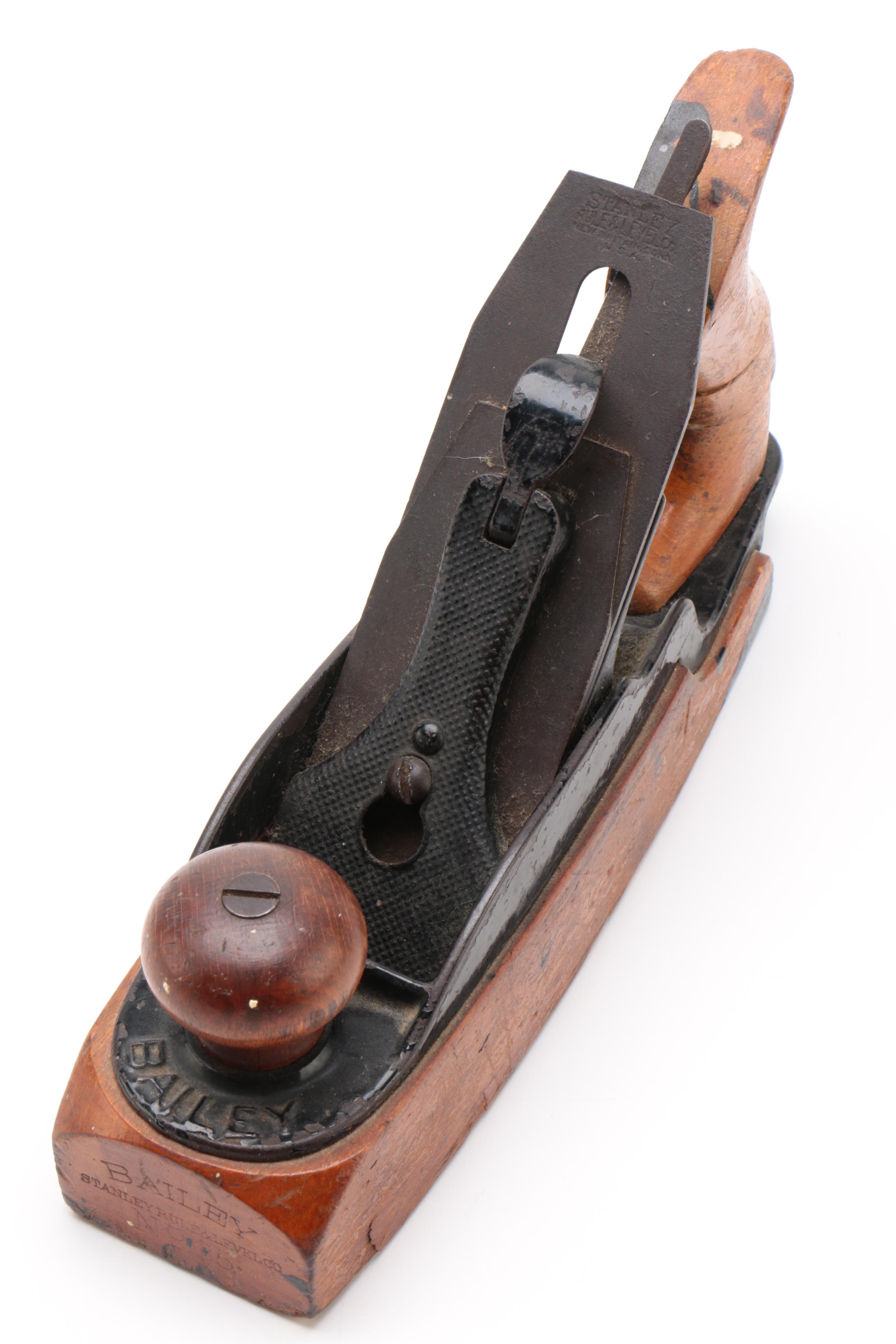 Vintage Stanley Rule & Level Company Planer and Ice Block Tongs