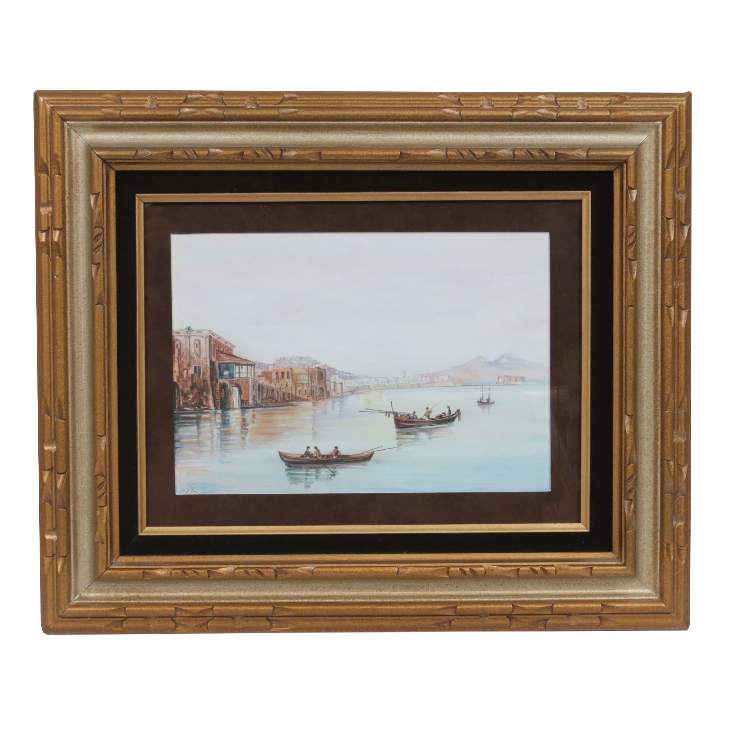 Giovanni Battista Watercolor Painting