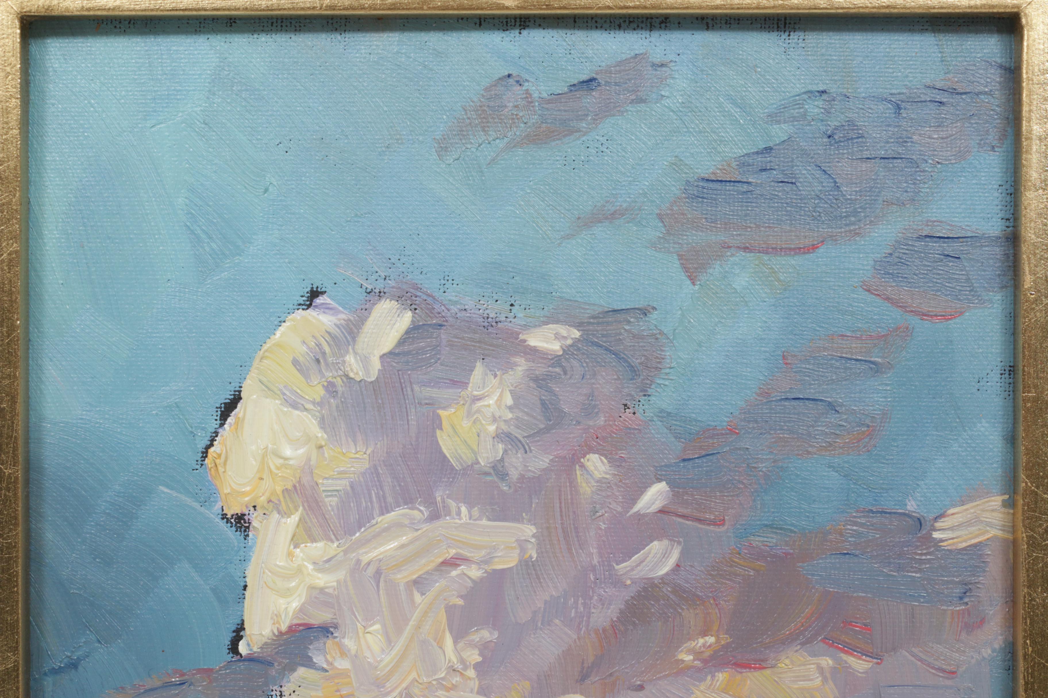 William Hawkins Landscape Oil Painting