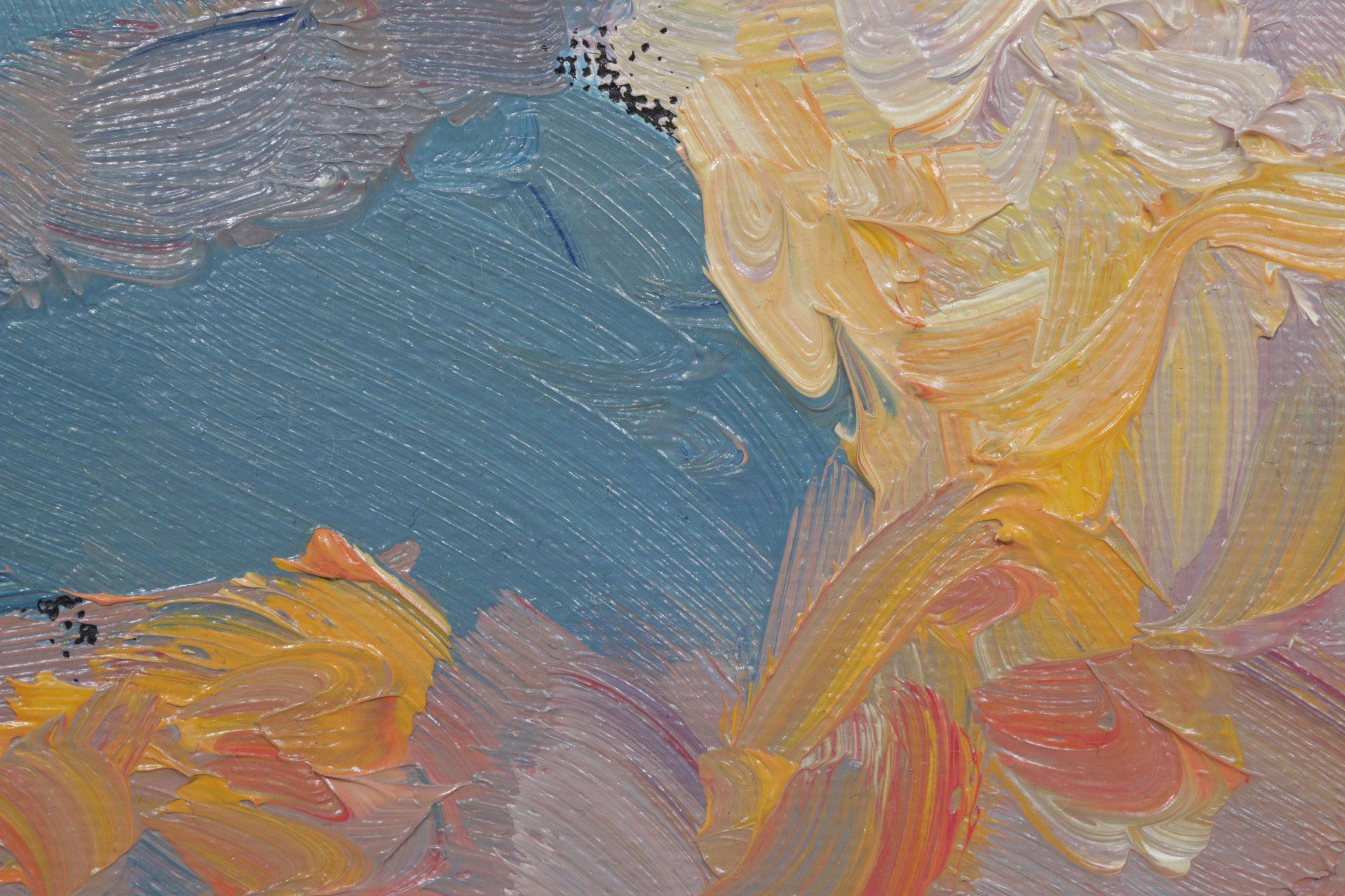 William Hawkins Landscape Oil Painting