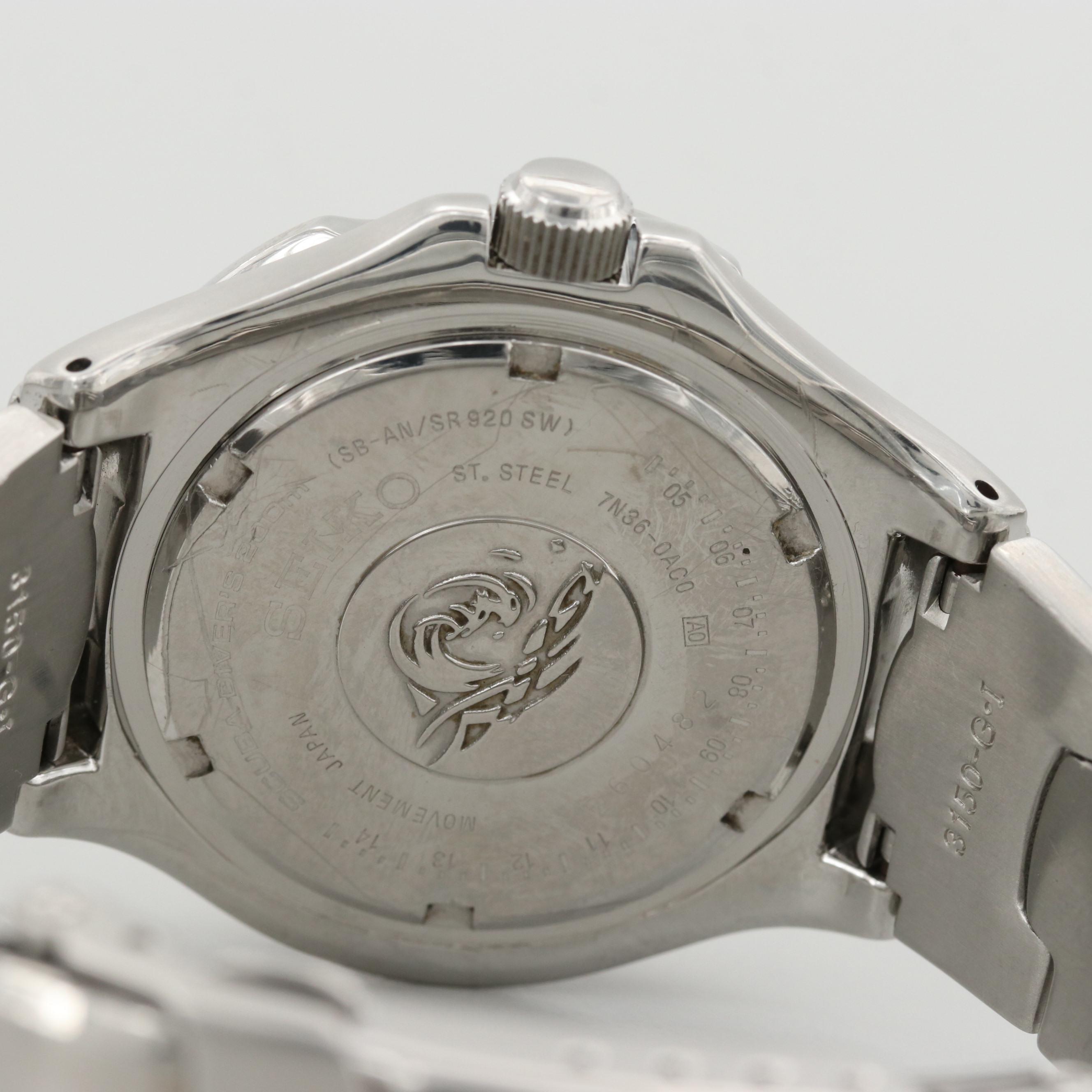 Seiko Scuba Divers 200M Stainless Steel Quartz Watch