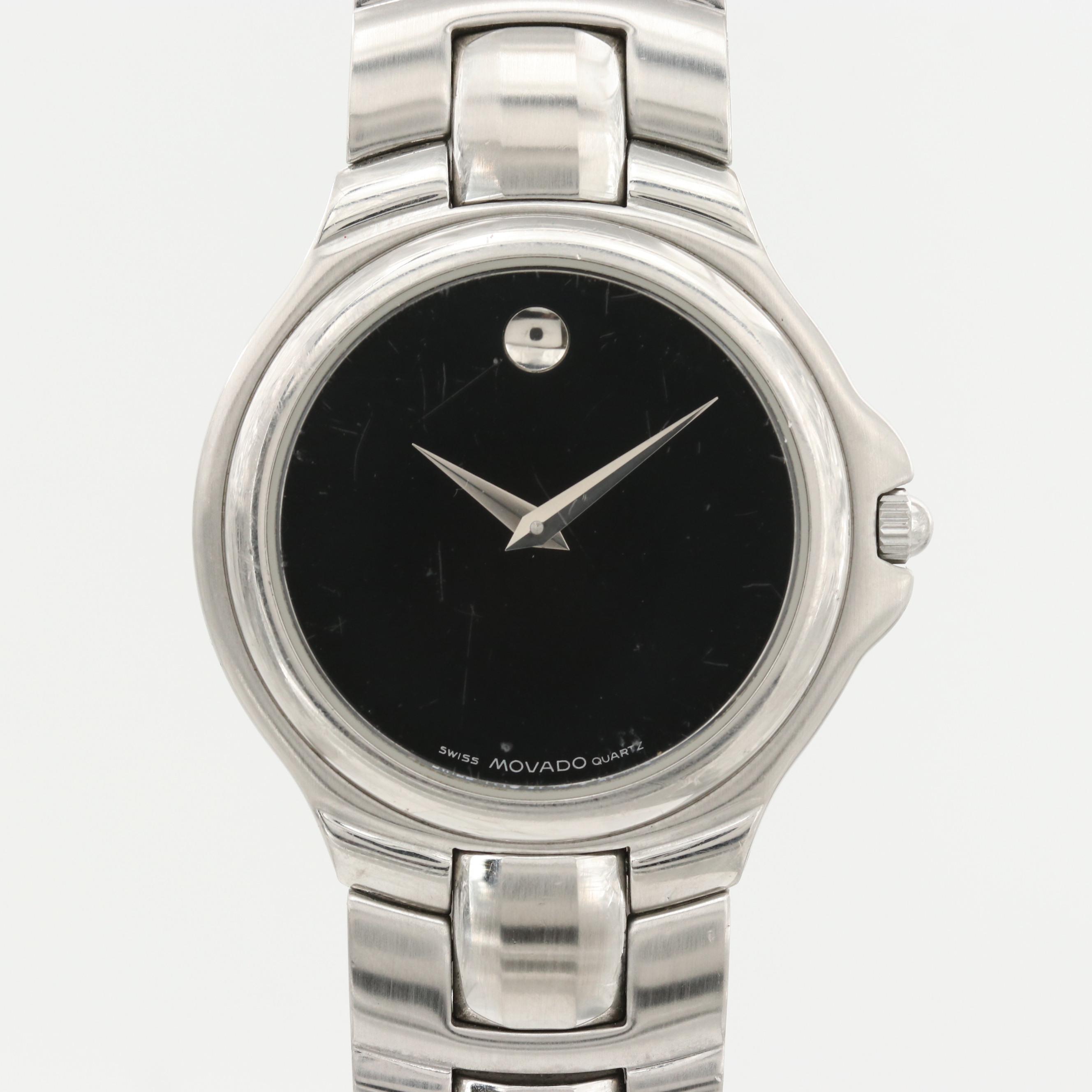 Movado Museum Stainless Steel Quartz Watch