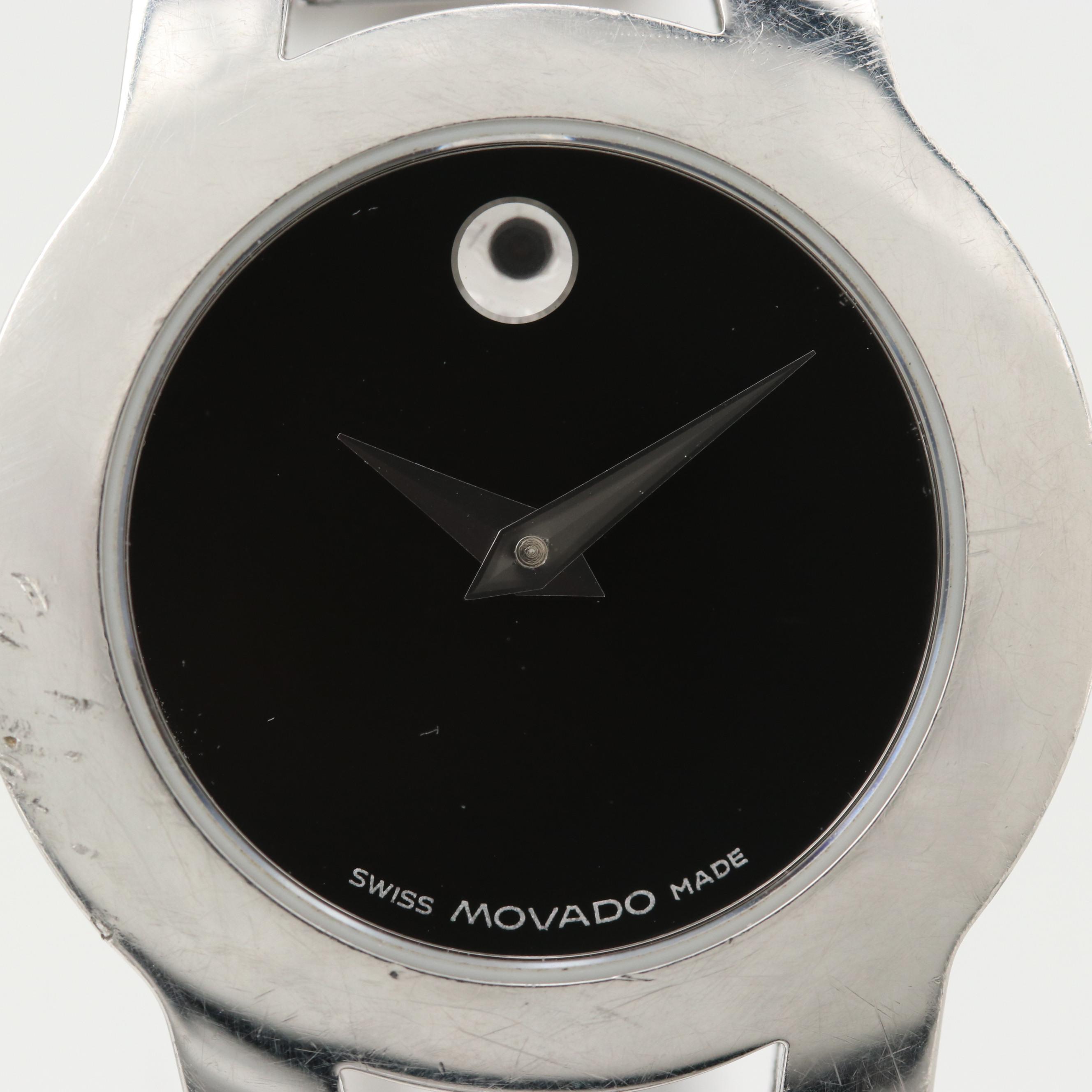 Movado Amorosa Stainless Steel Quartz Watch