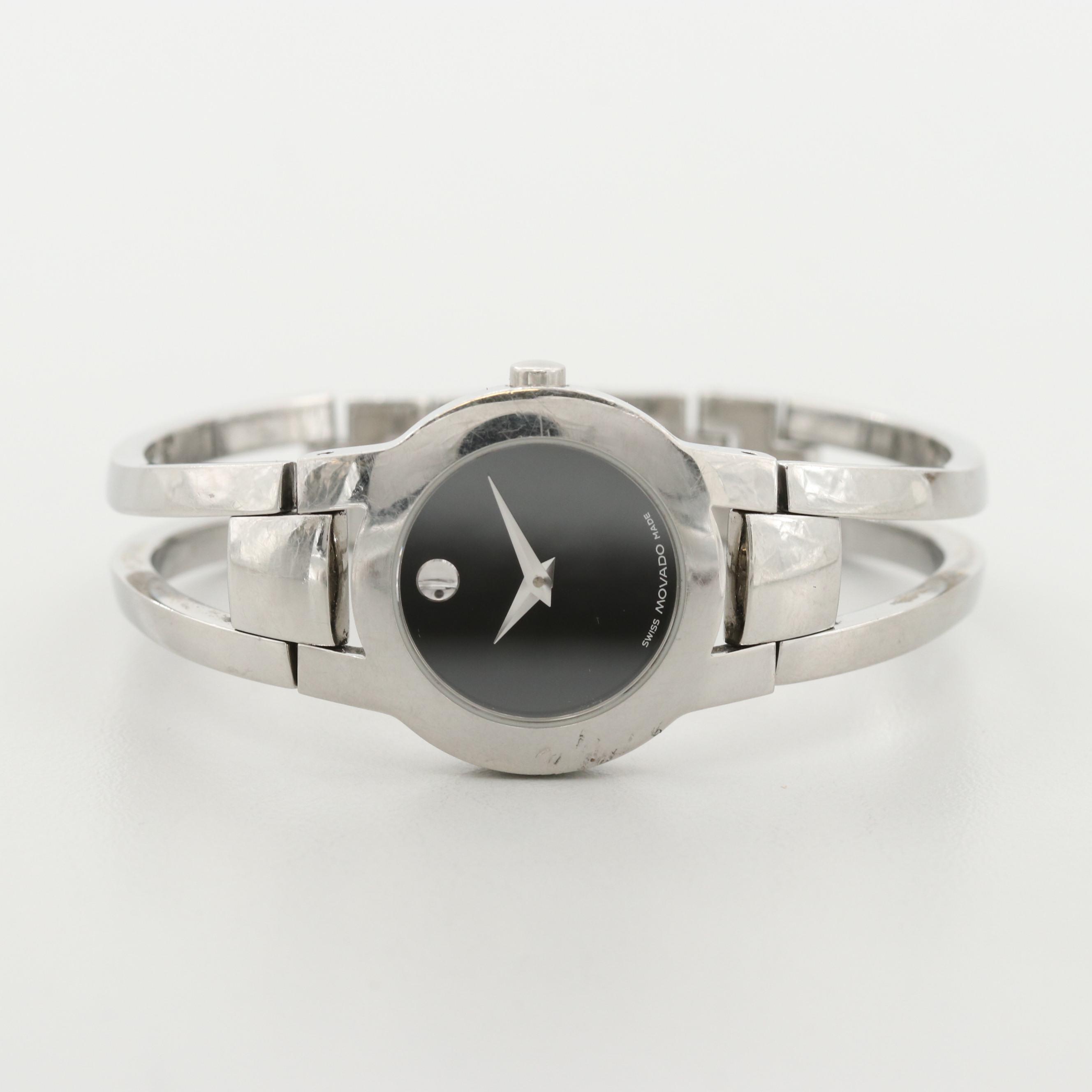 Movado Amorosa Stainless Steel Quartz Watch