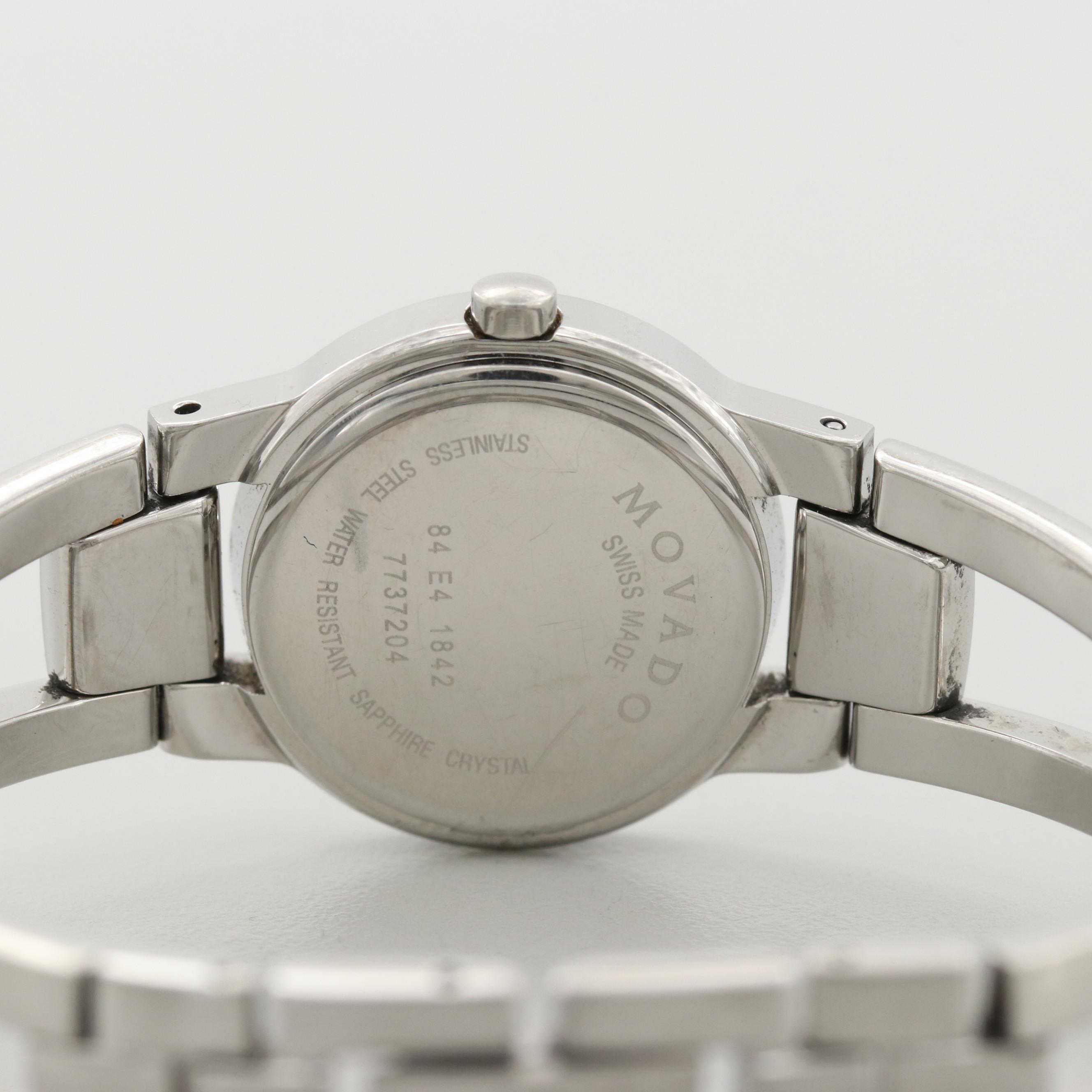 Movado Amorosa Stainless Steel Quartz Watch