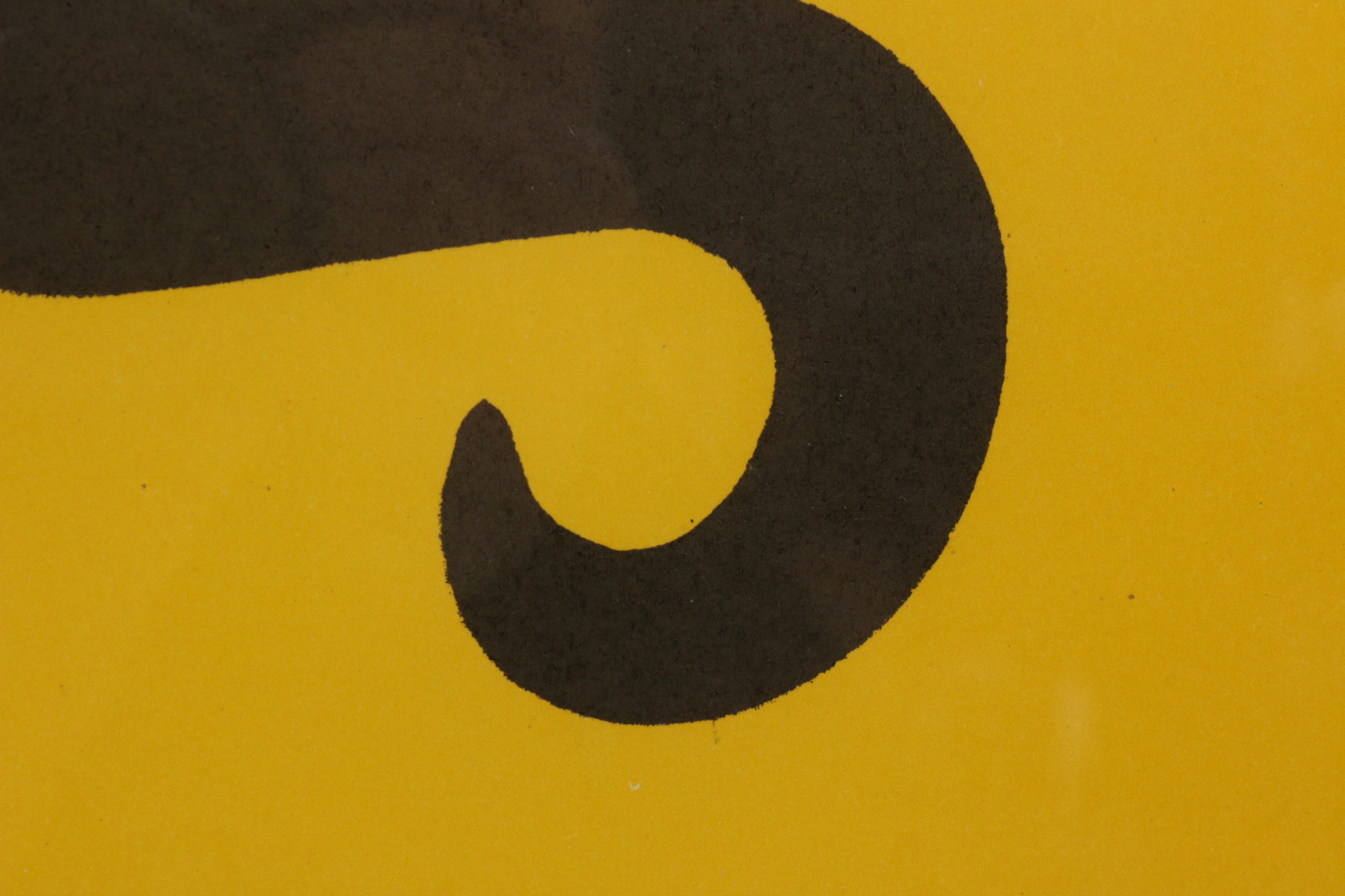 Alexander Calder Color Lithograph for "Derriere le Miroir"