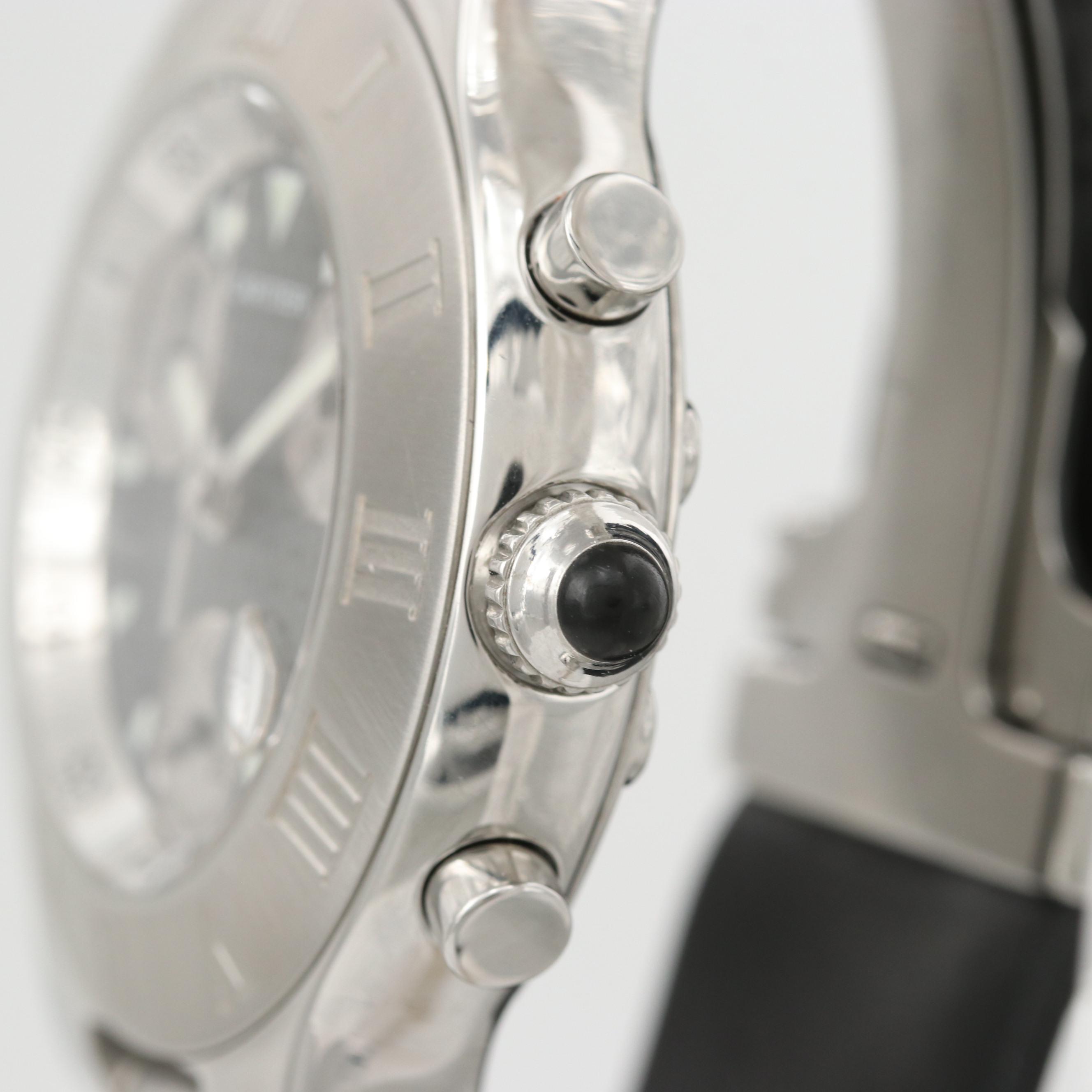 Cartier 21 Stainless Steel Chronograph Quartz Watch
