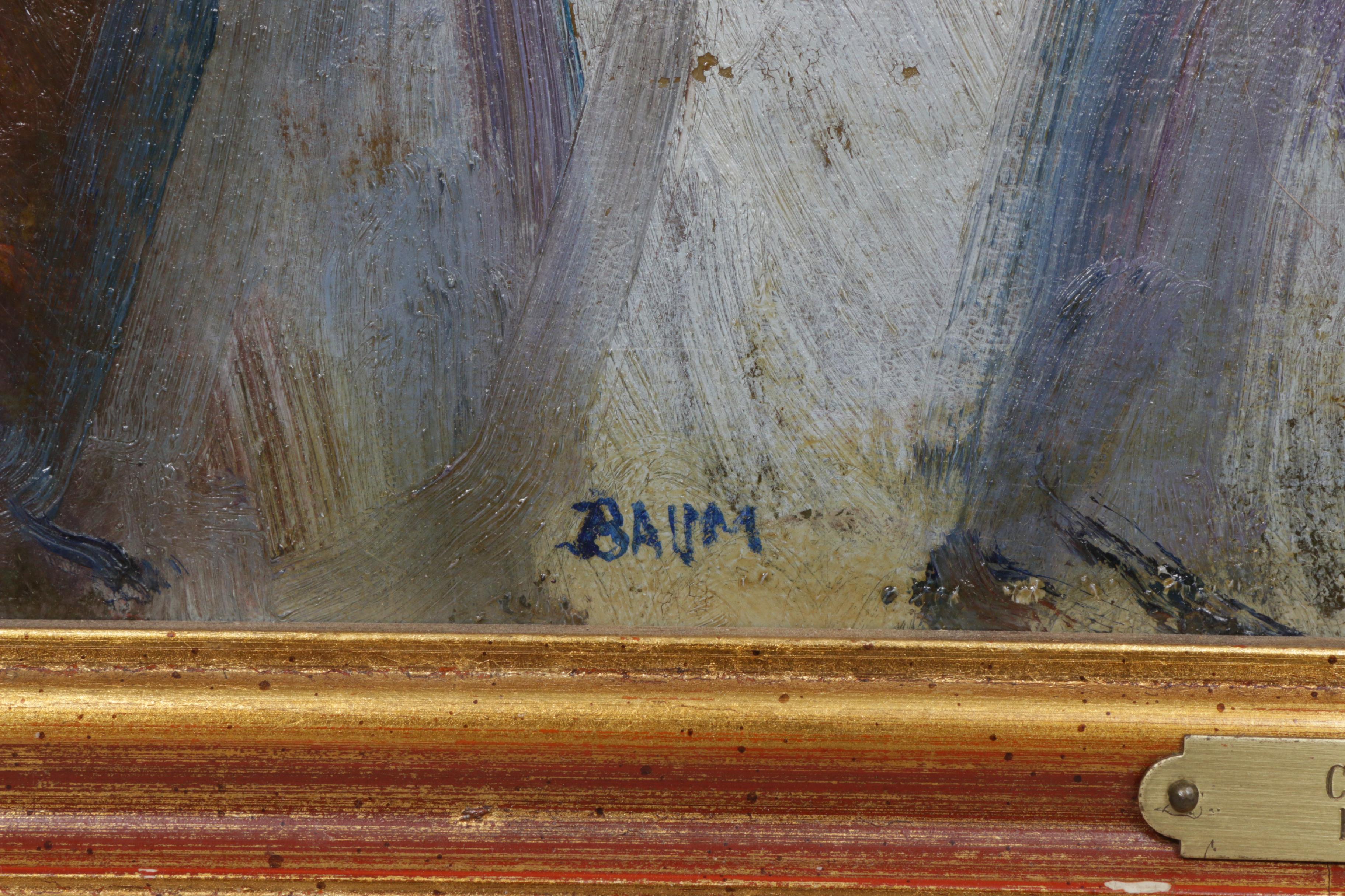 Walter Emerson Baum Oil Painting "Child Portrait"