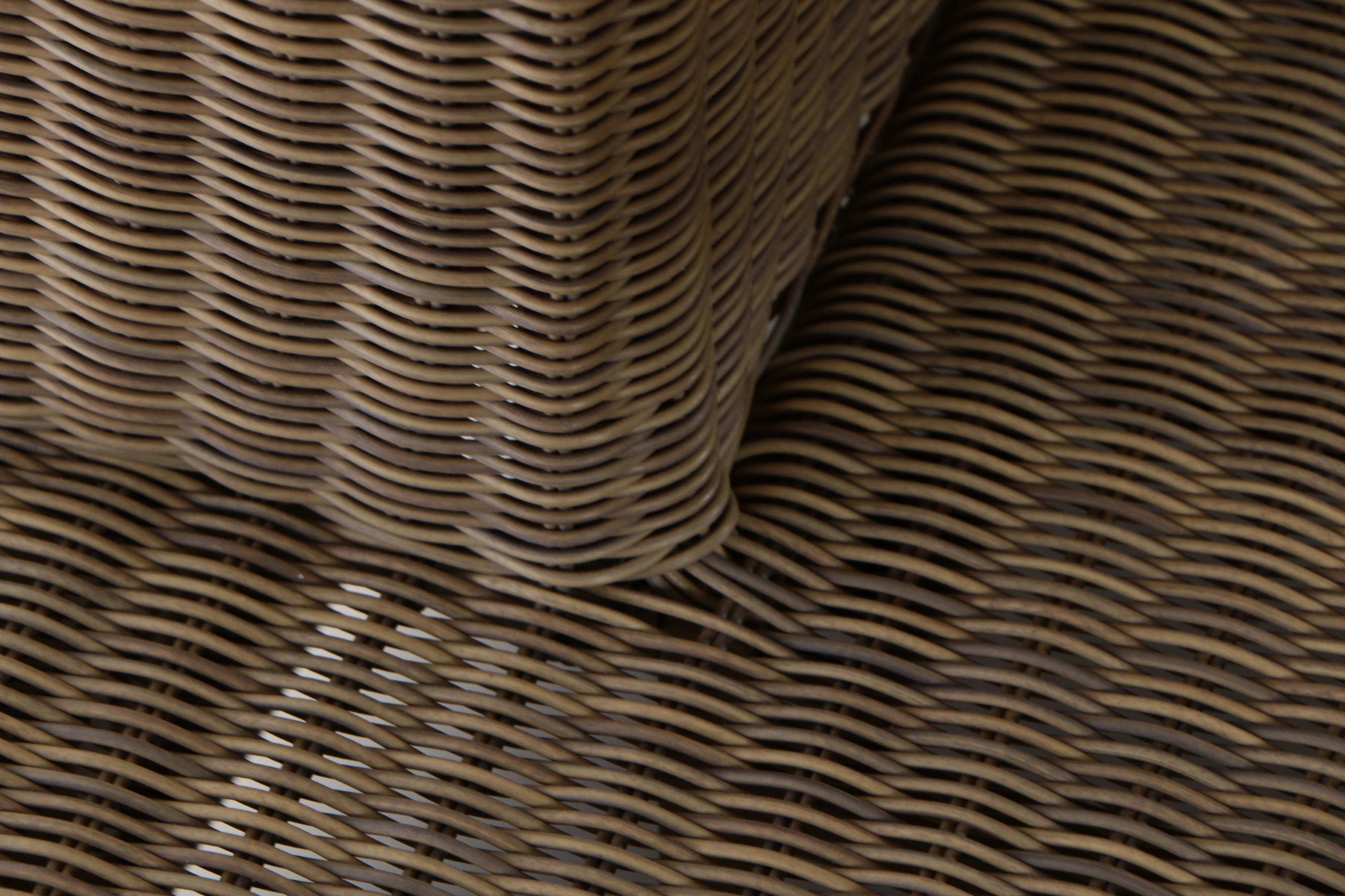 Restoration Hardware, All-Weather Wicker "Biscayne Luxe" Patio Chaise Lounge