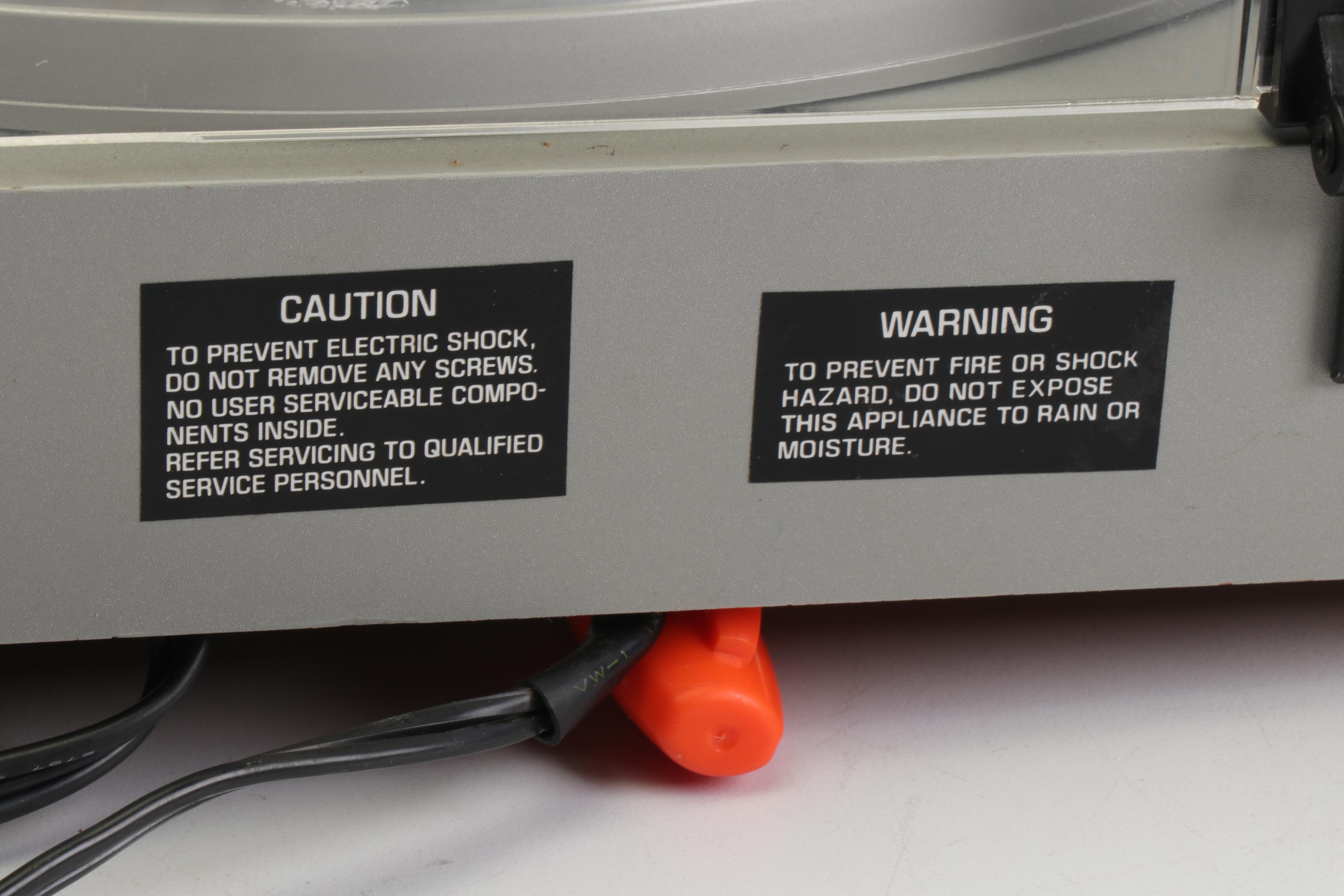 Teknika 8871 Stereo Hi-Fi Turntable